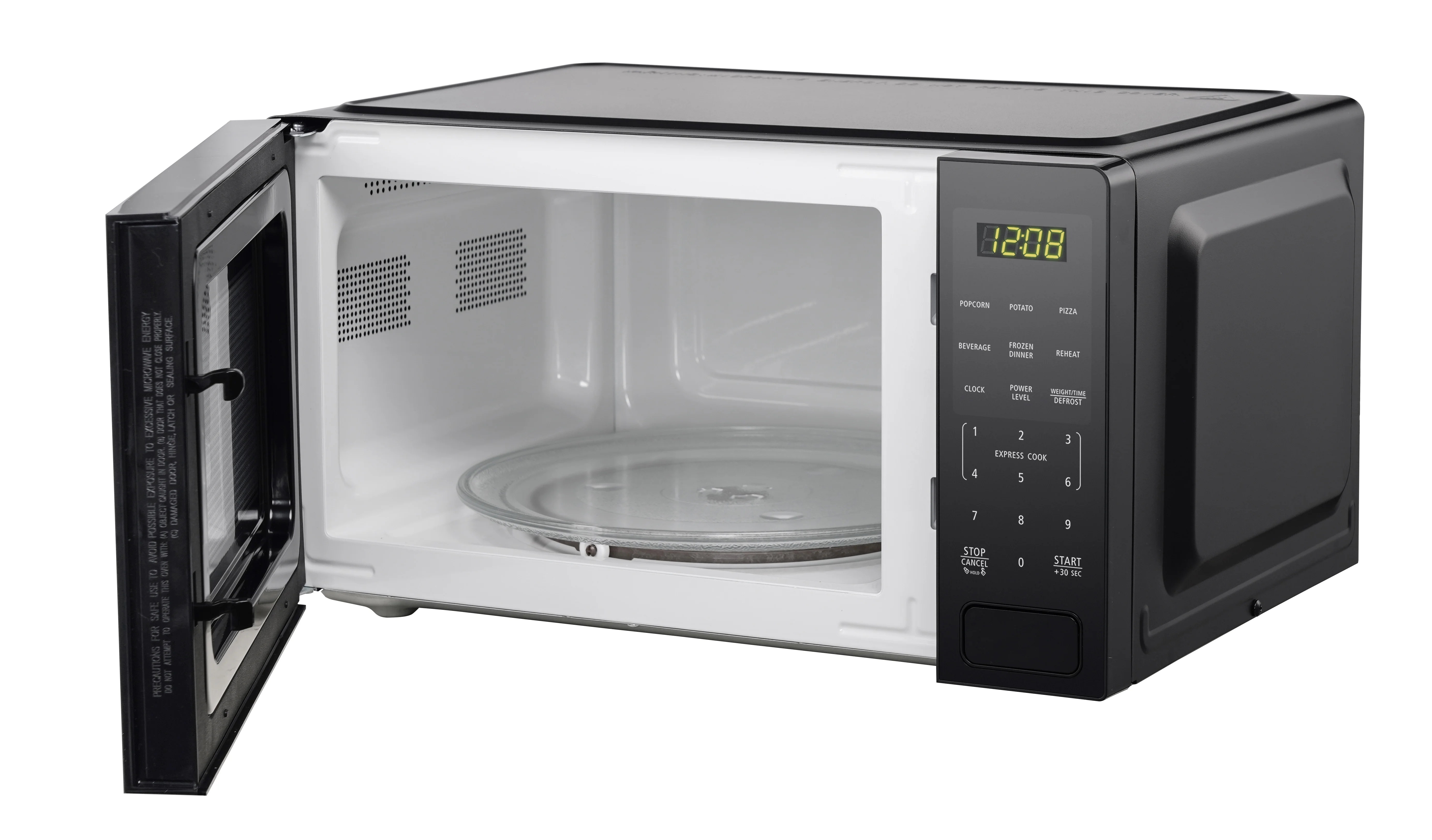 Mainstays 1.1 Cu ft Countertop Microwave Oven, 1000 Watts, Black - Image 13