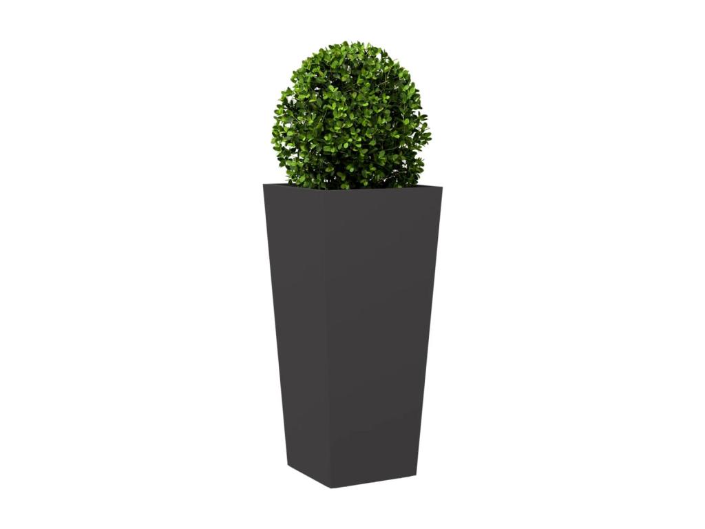 Decoratodo de acero negra 35x35x75 cm