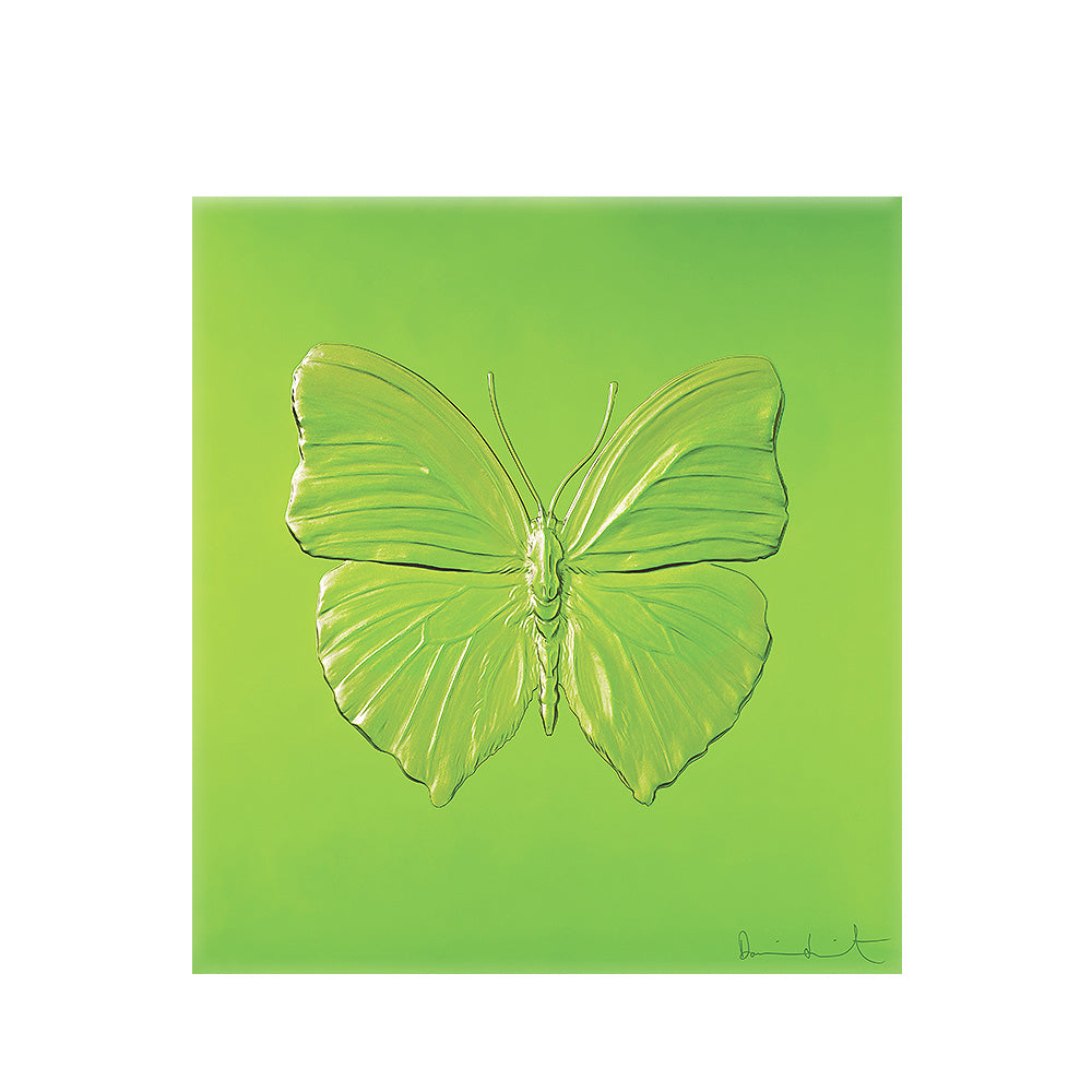 ETERNAL LOVE DAMIEN HIRST & LALIQUE 2015 - CRISTAL VERT