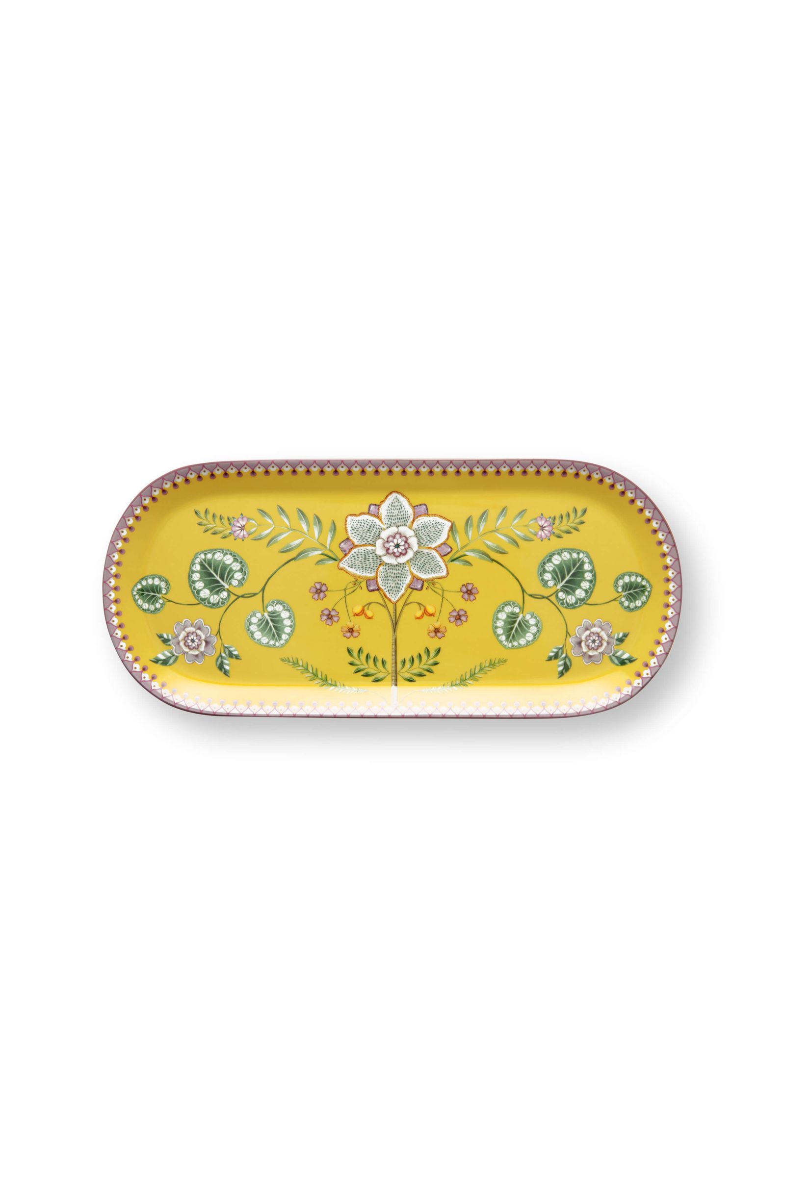 Cake Tray Lily&Lotus Yellow