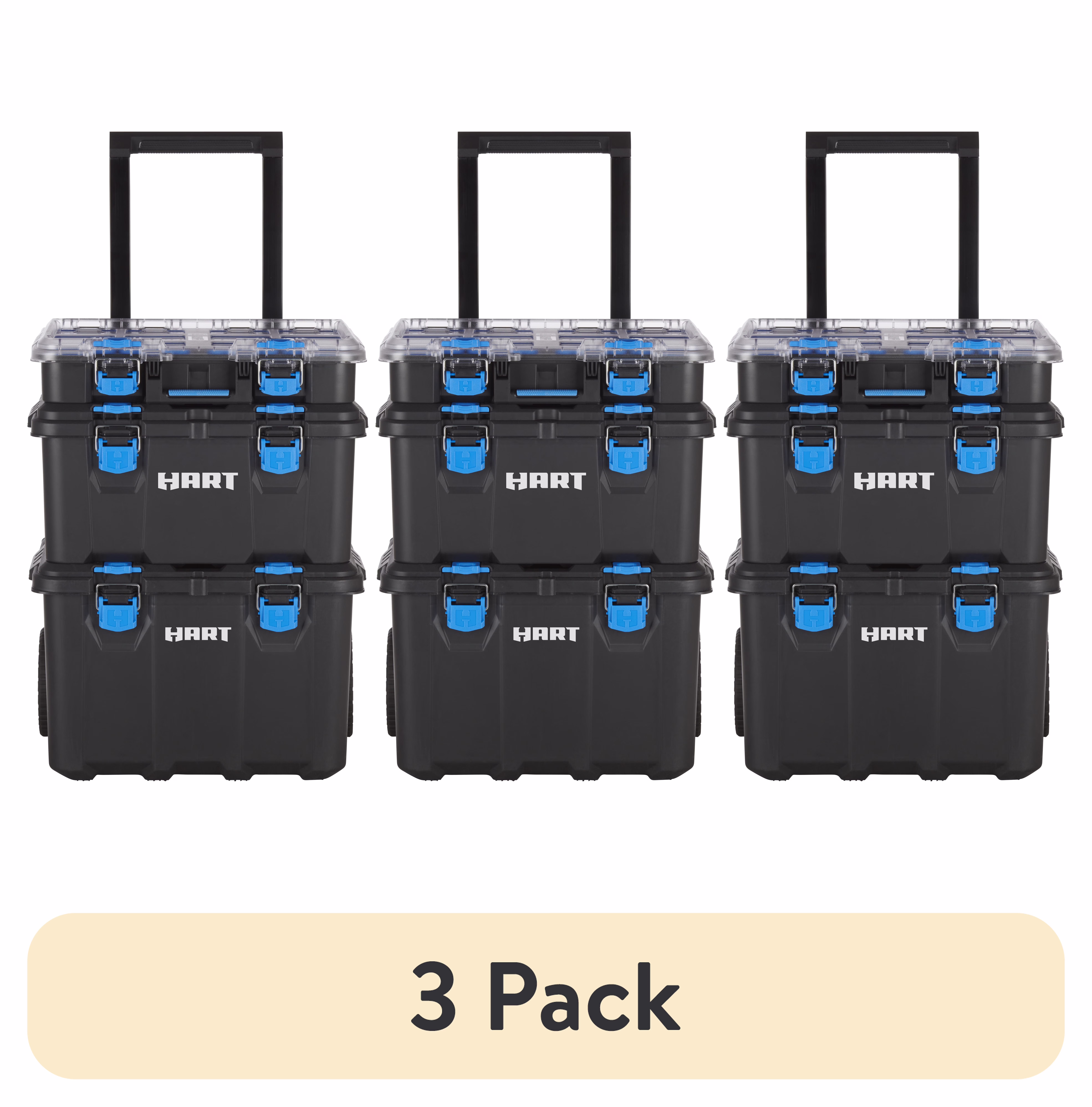 HART Stack System, Mobile Tool Storage and Organization, Black & Blue - Image 4