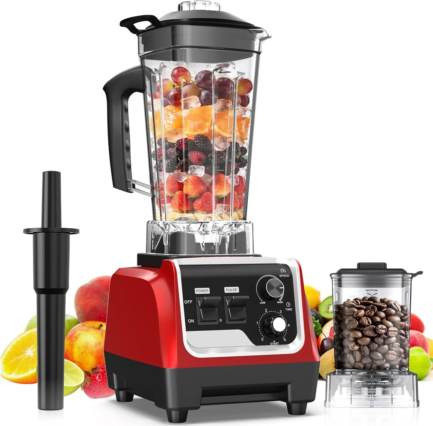 1800W Blender for Smoothies 70 oz Large Capacity Countertop Blenders with 20 oz Grinding Cup - 28000RPM High Speed Kitchen Blender for Ice Crushing, Frozen Drinks, Milkshakes & Puree