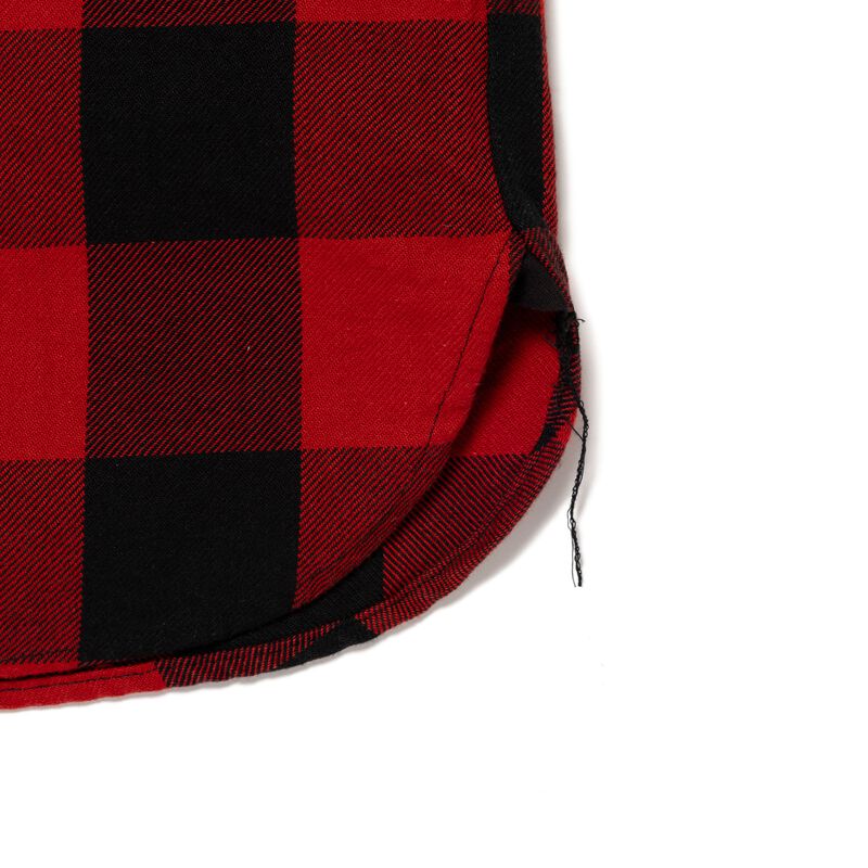 HUMAN MADE CHECK HALF-ZIP SHIRT