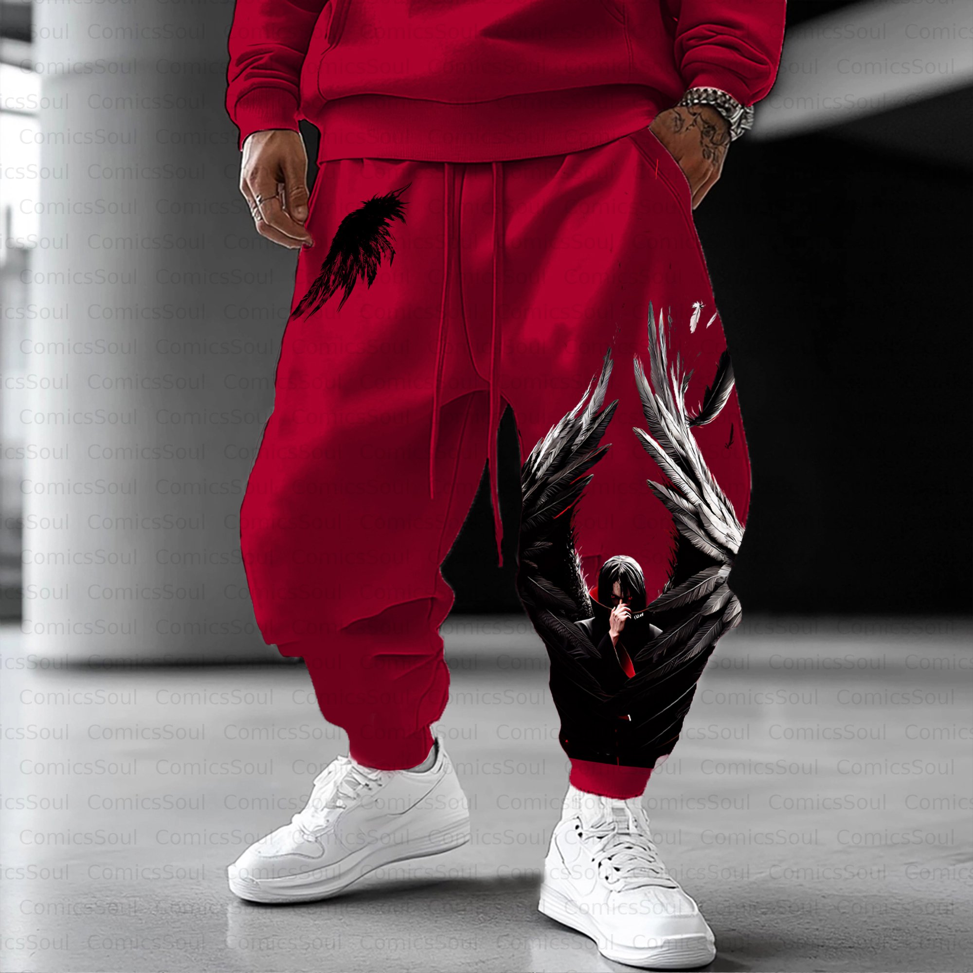 Unisex Casual Anime Streetwear Pant