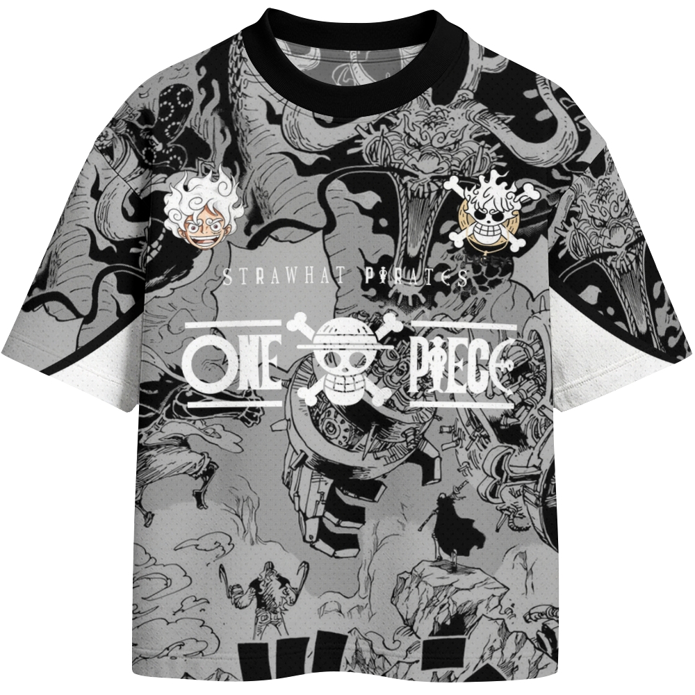 One Piece Crew Neck Football Jersey