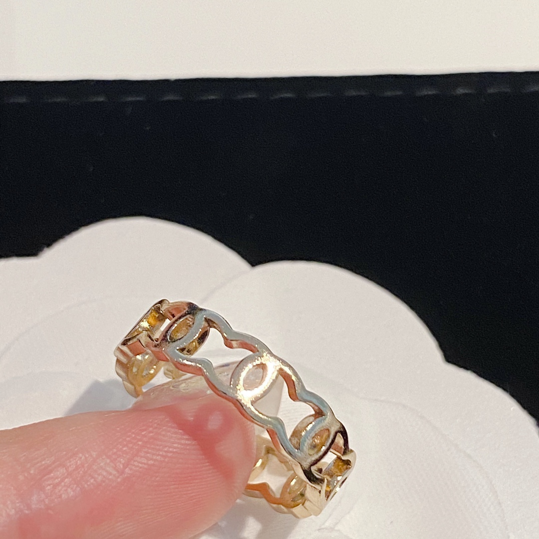Chanel Minimalistic Coco Ring - Original Replica Club