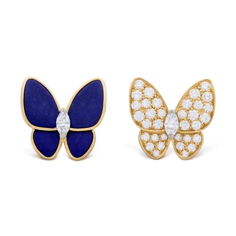 Replicate Two Butterfly earrings(1:1 replica) - Original Replica Club