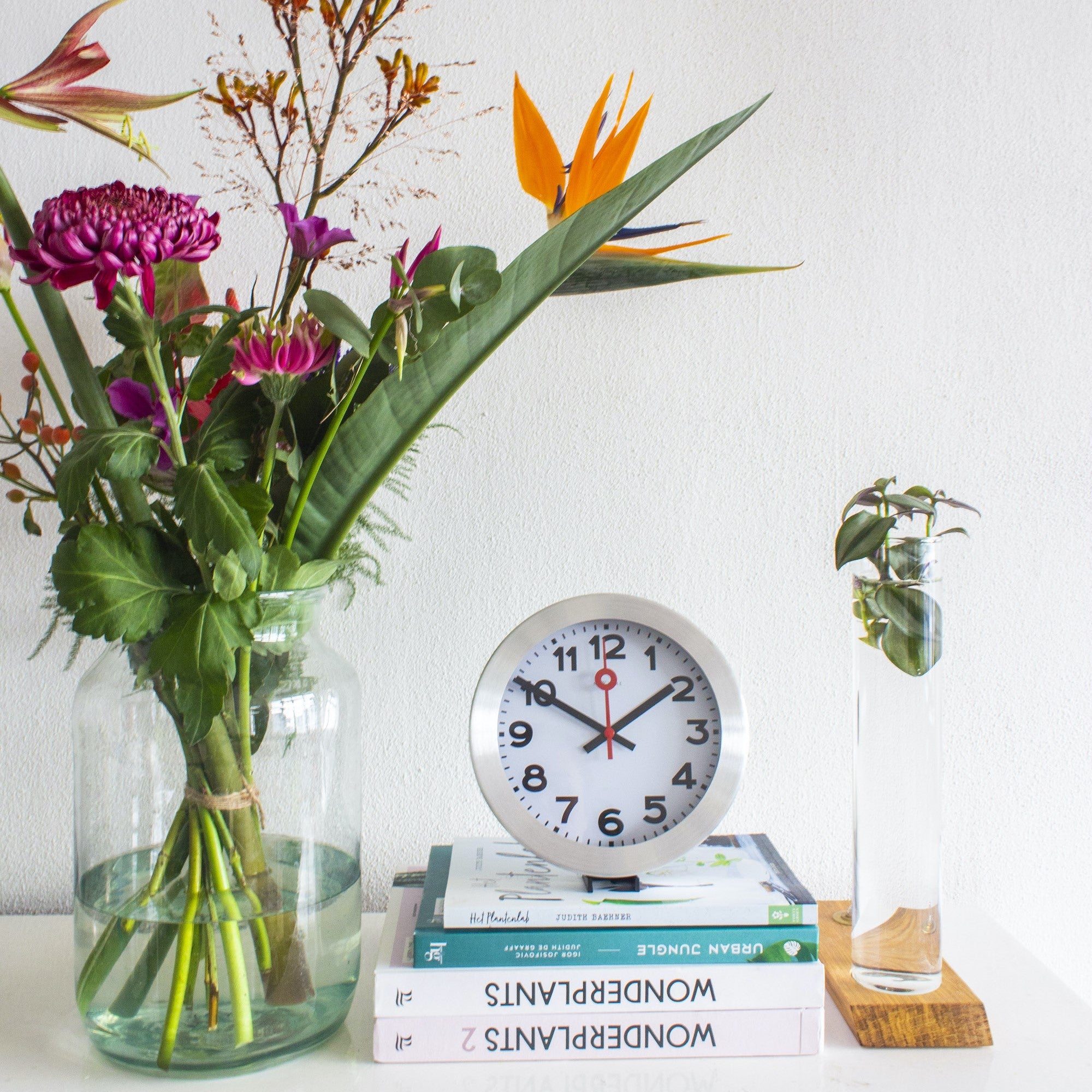 NeXtime Station Wandklok Cijfers Ø 19 cm