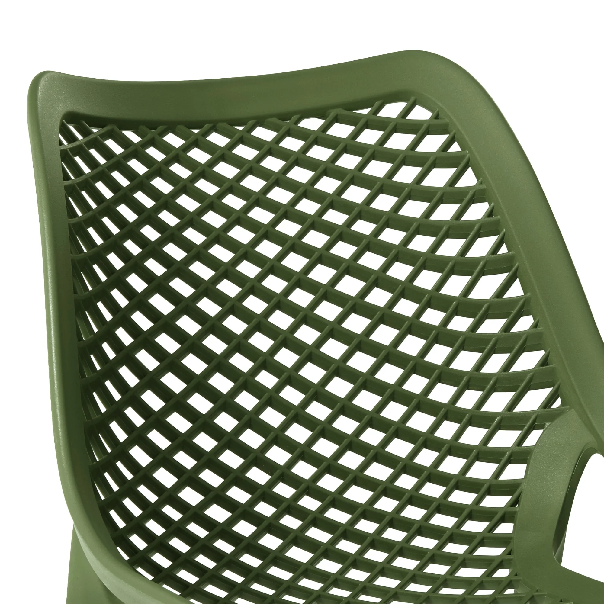 WestinTrends Playa 5-Piece Outdoor Patio Metal Frame Dining Table Set with Stackable Patio Dining Chairs, Olive Green - Image 18