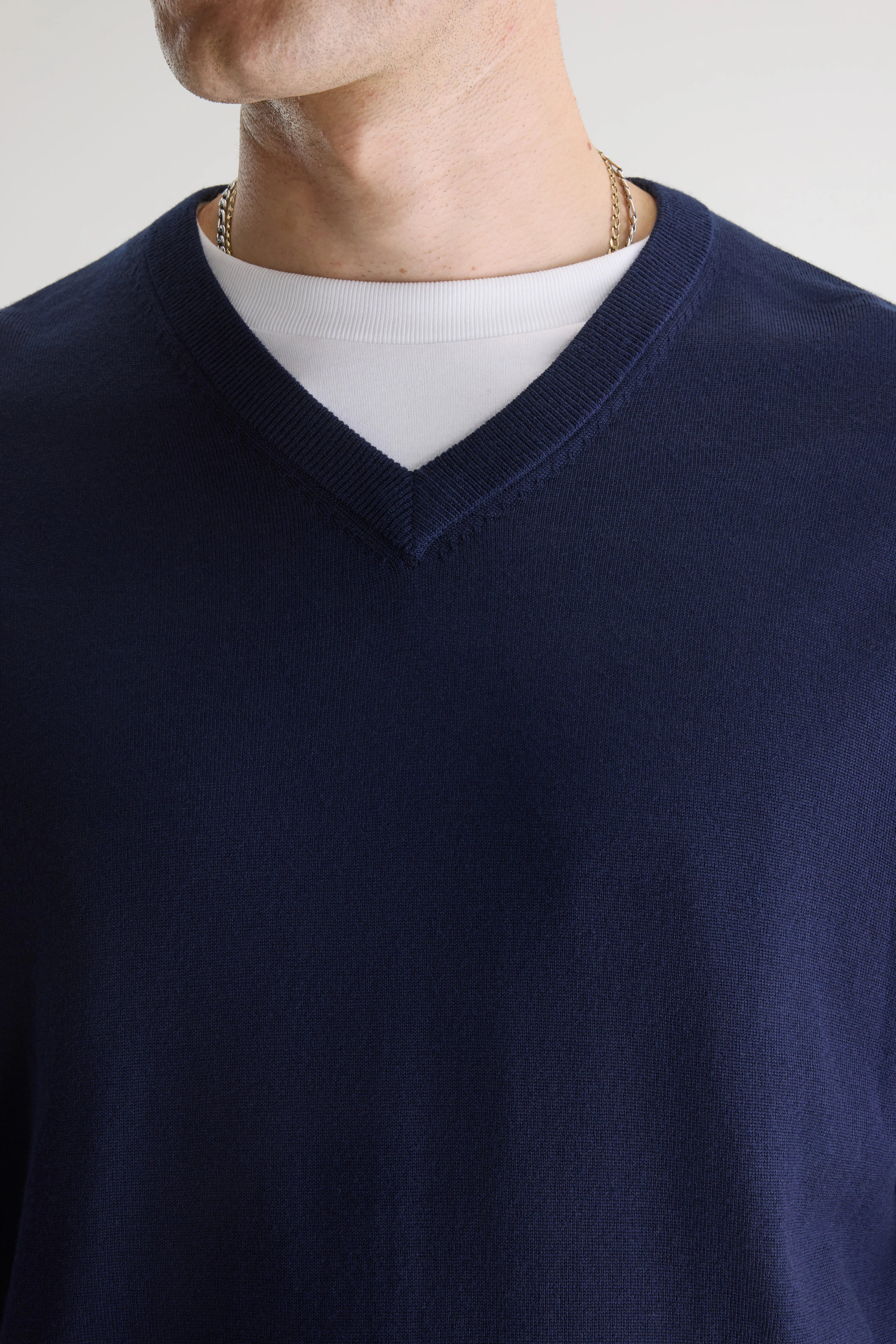 Bellerose Dilwy v-neck sweater (261 / M / NAVY)