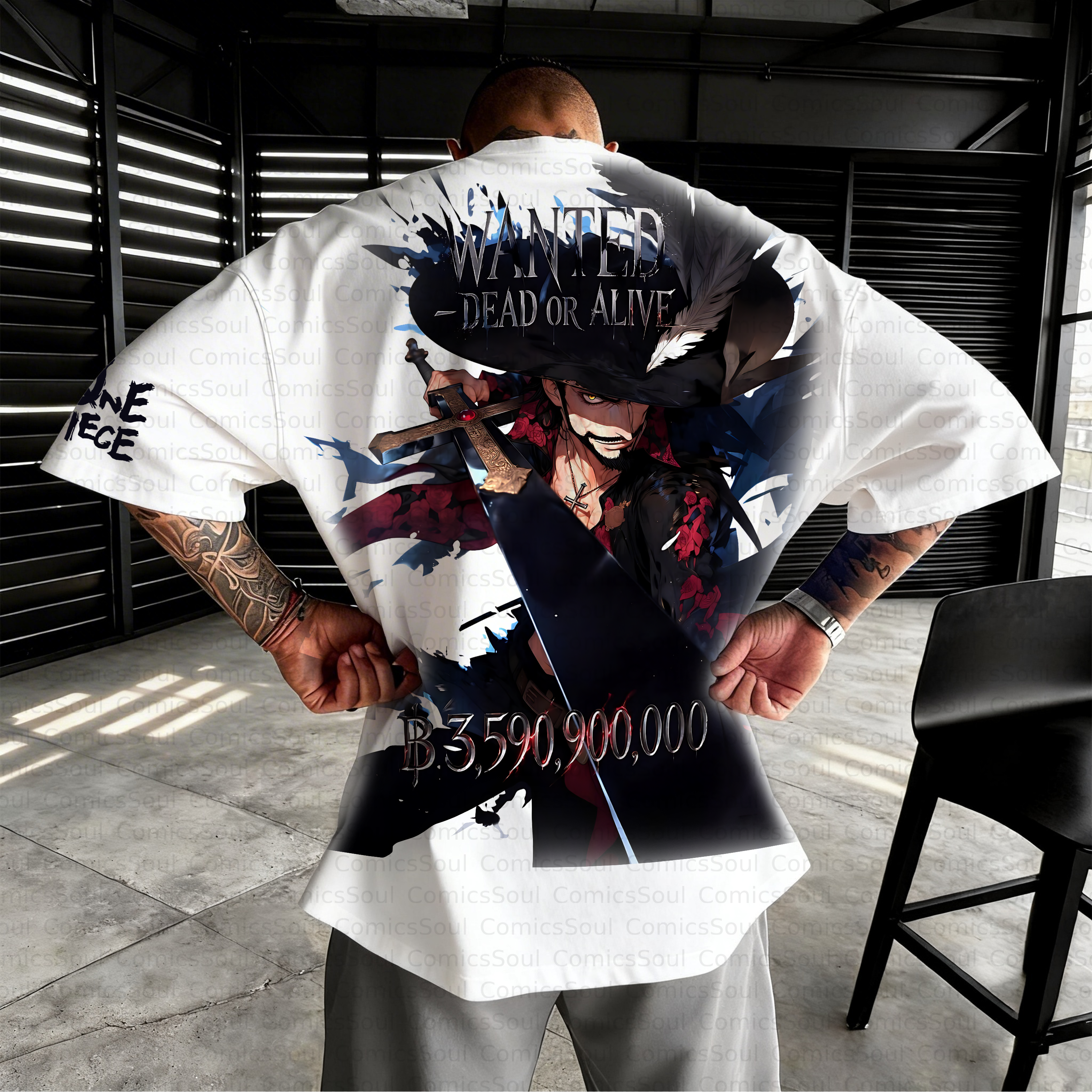 Unisex Anime Inspired Vintage T-Shirt