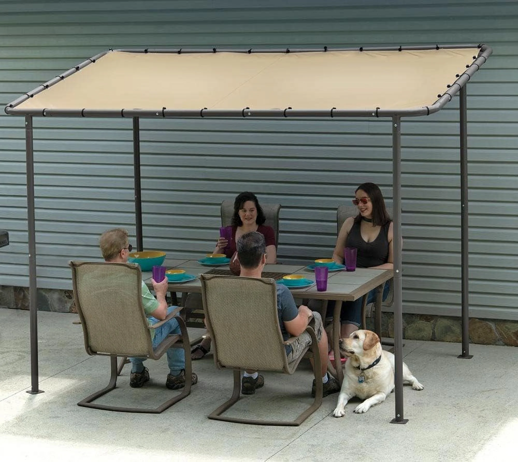 ShelterLogic 10' x 6' Outdoor Solano Canopy, Water-Resistant - Image 9