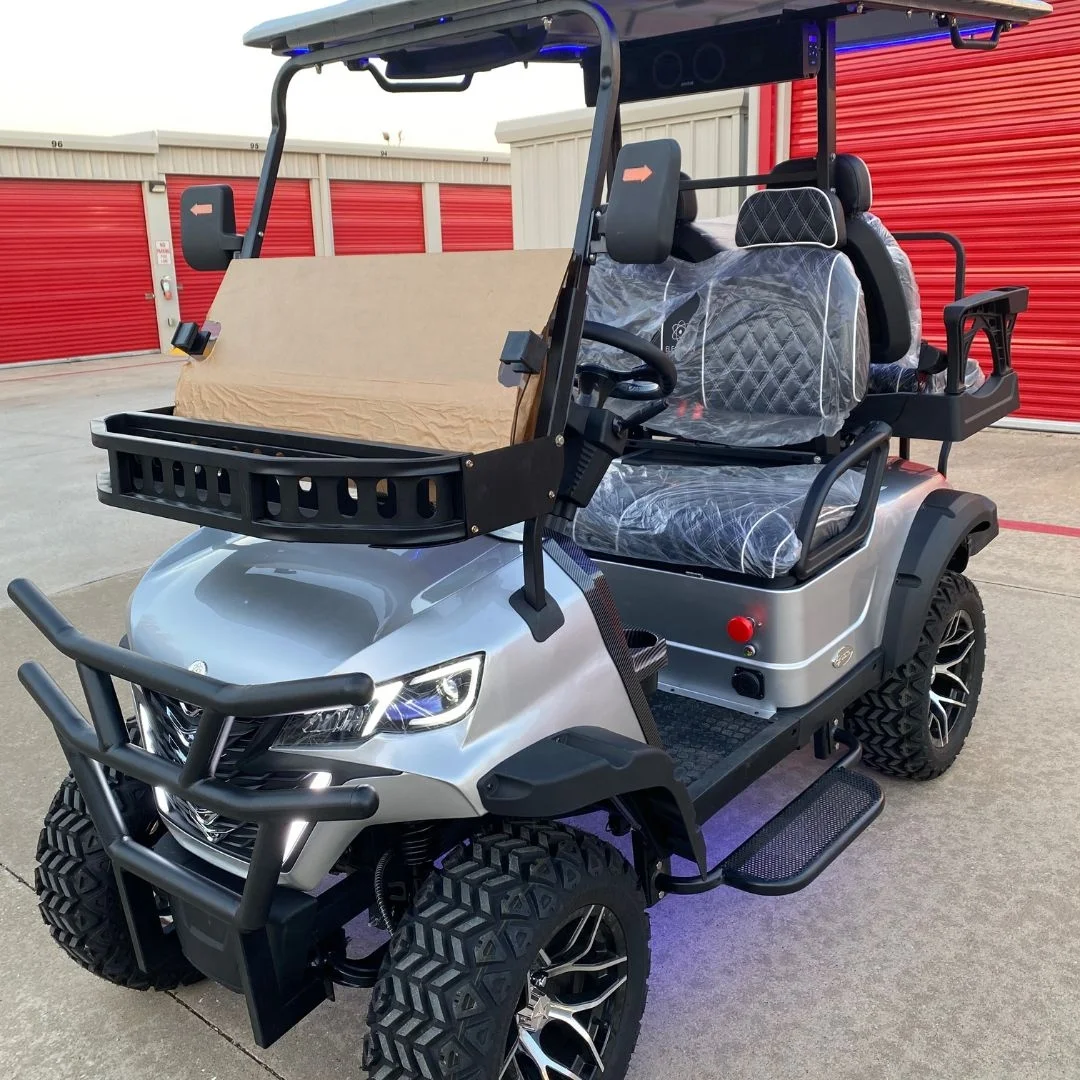 Revolution Outdoors Electron Charge 52V 150ah Loaded 4-Seater Battery Golf Cart for Outdoor - Image 4