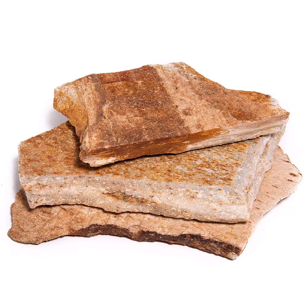 Flagstone Patio Pavers, Natural Stepping Stone, Driveway Walkway Rock(Stardust)