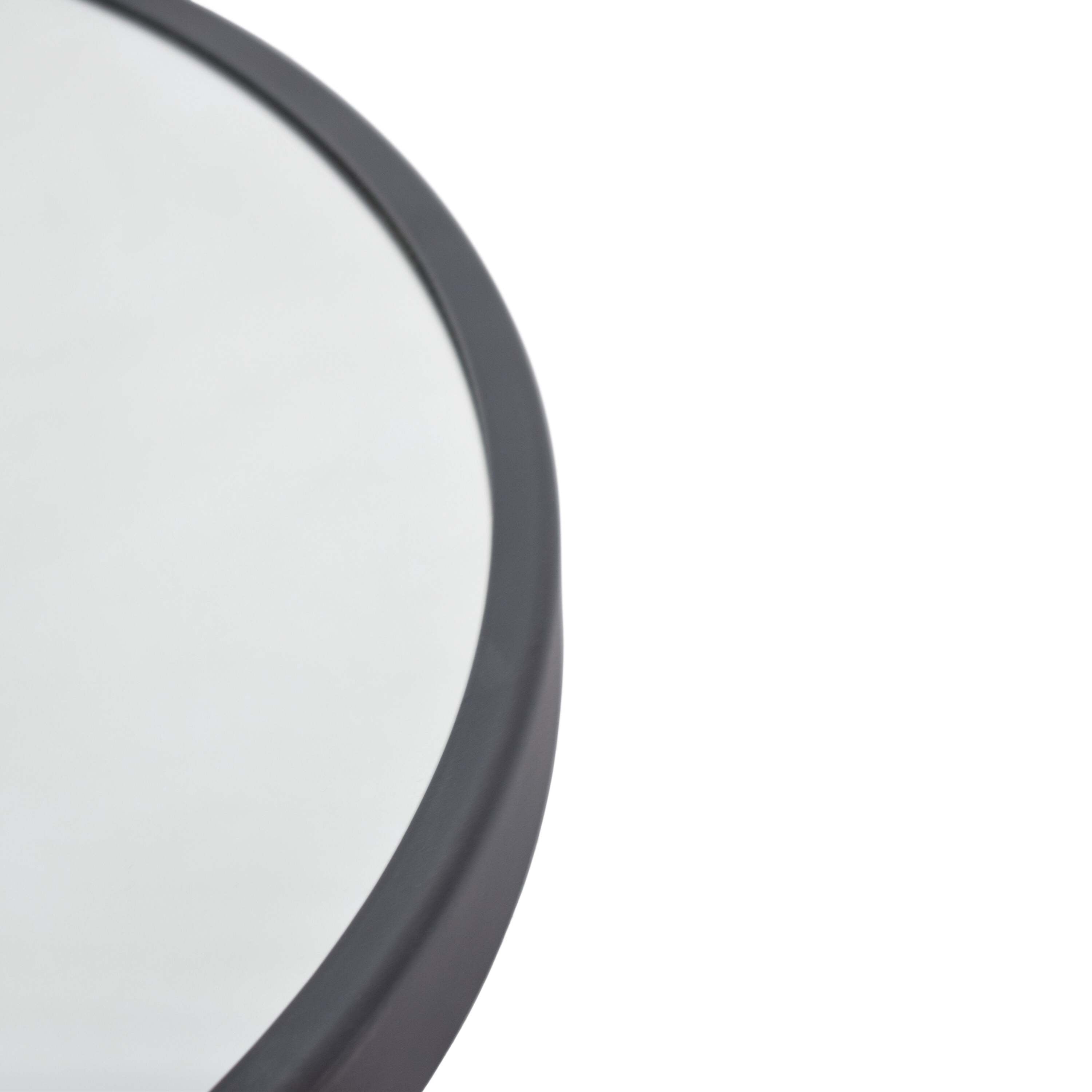 LOFT42 Industry Spiegel Rond - Metaal - Mat Zwart - Ø75