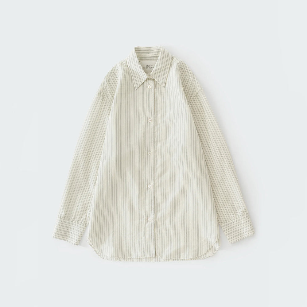 Studio Nicholson - Chemise Rouen - Parchemin