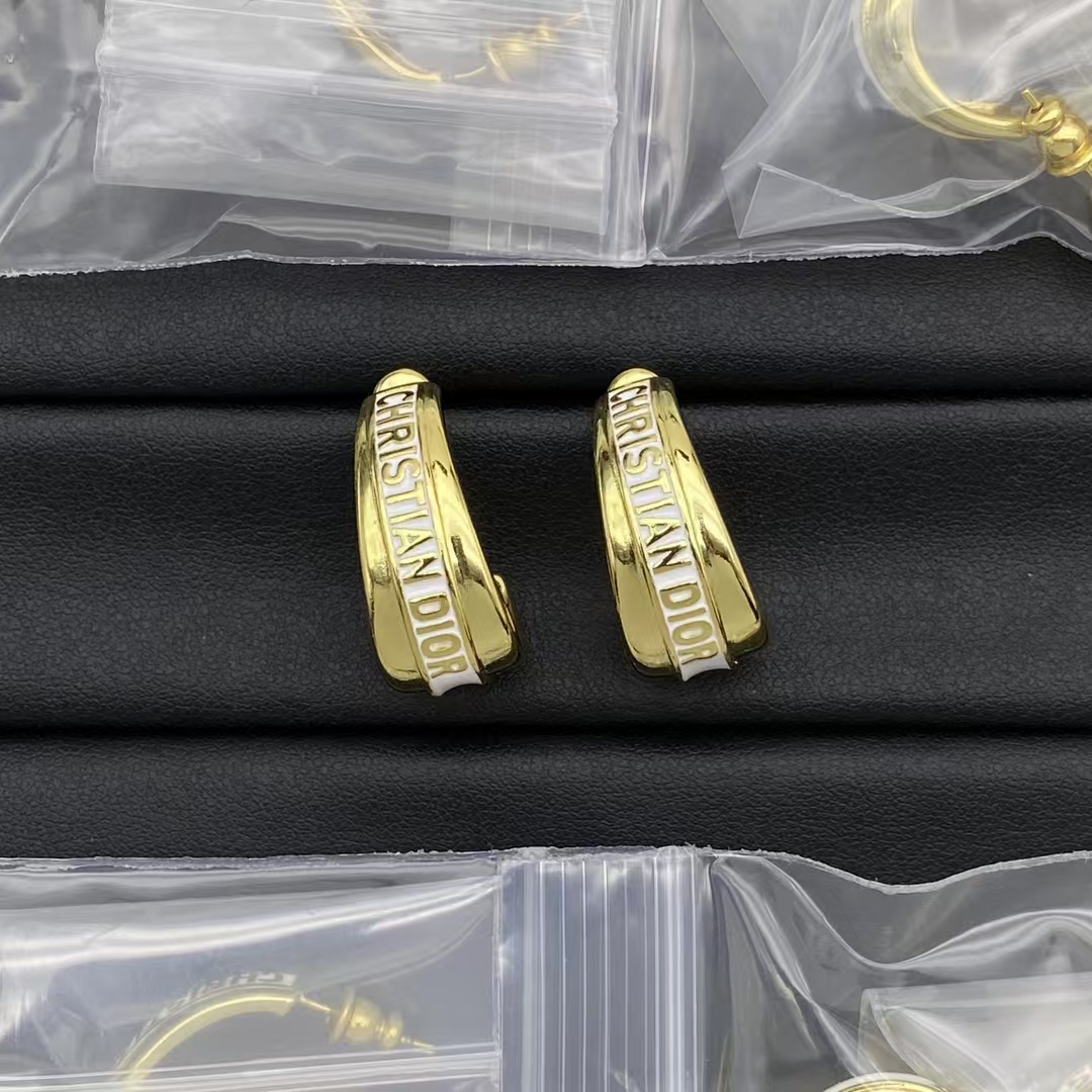 Christian Dior Hoop Earrings - Original Replica Club