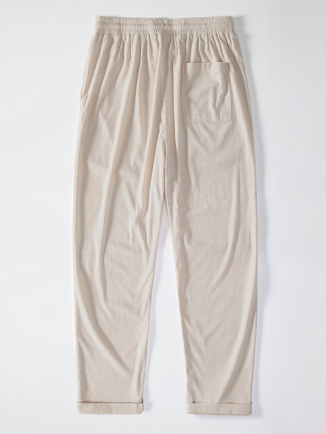 Straight Leg Corduroy Pants
