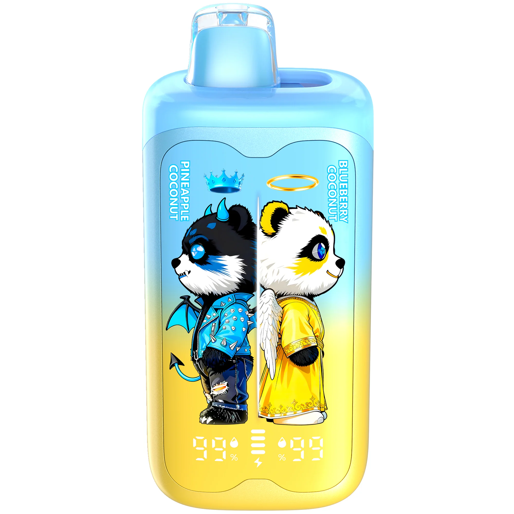 MerryMi Panda Twins 40K ladattava kertakäyttöinen sähkötupakka (kaikki maut)