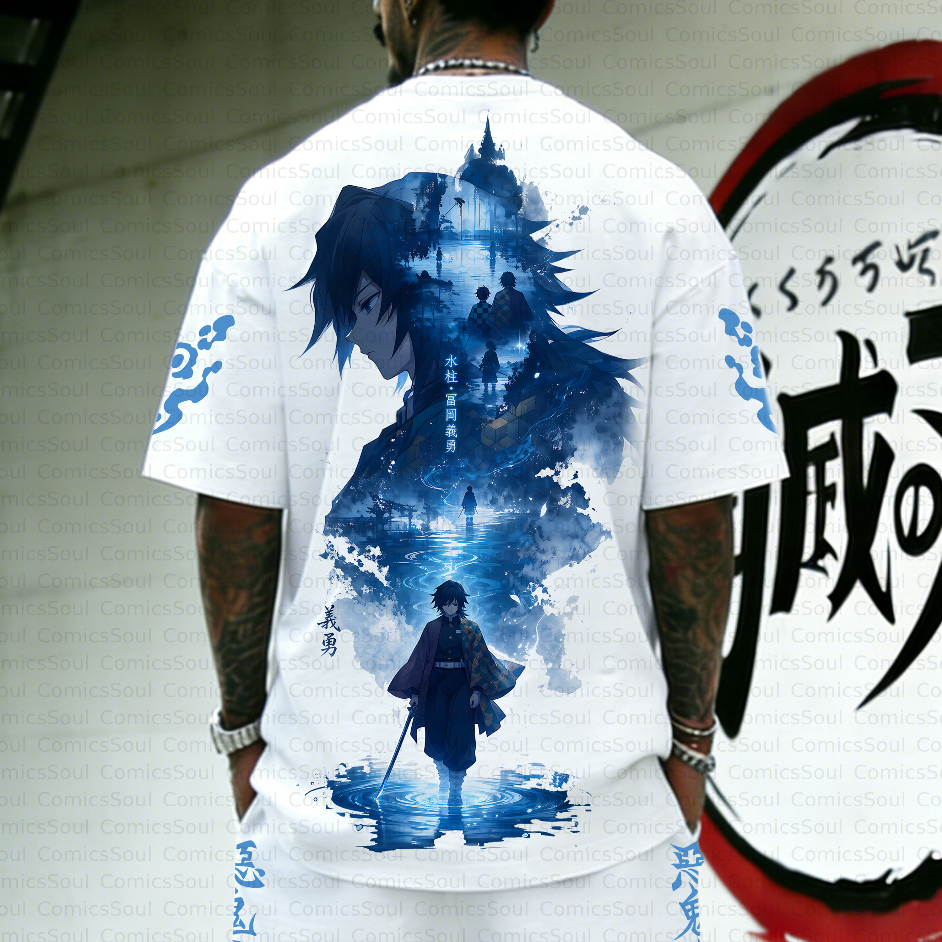 Unisex Anime Inspired Vintage T-Shirt