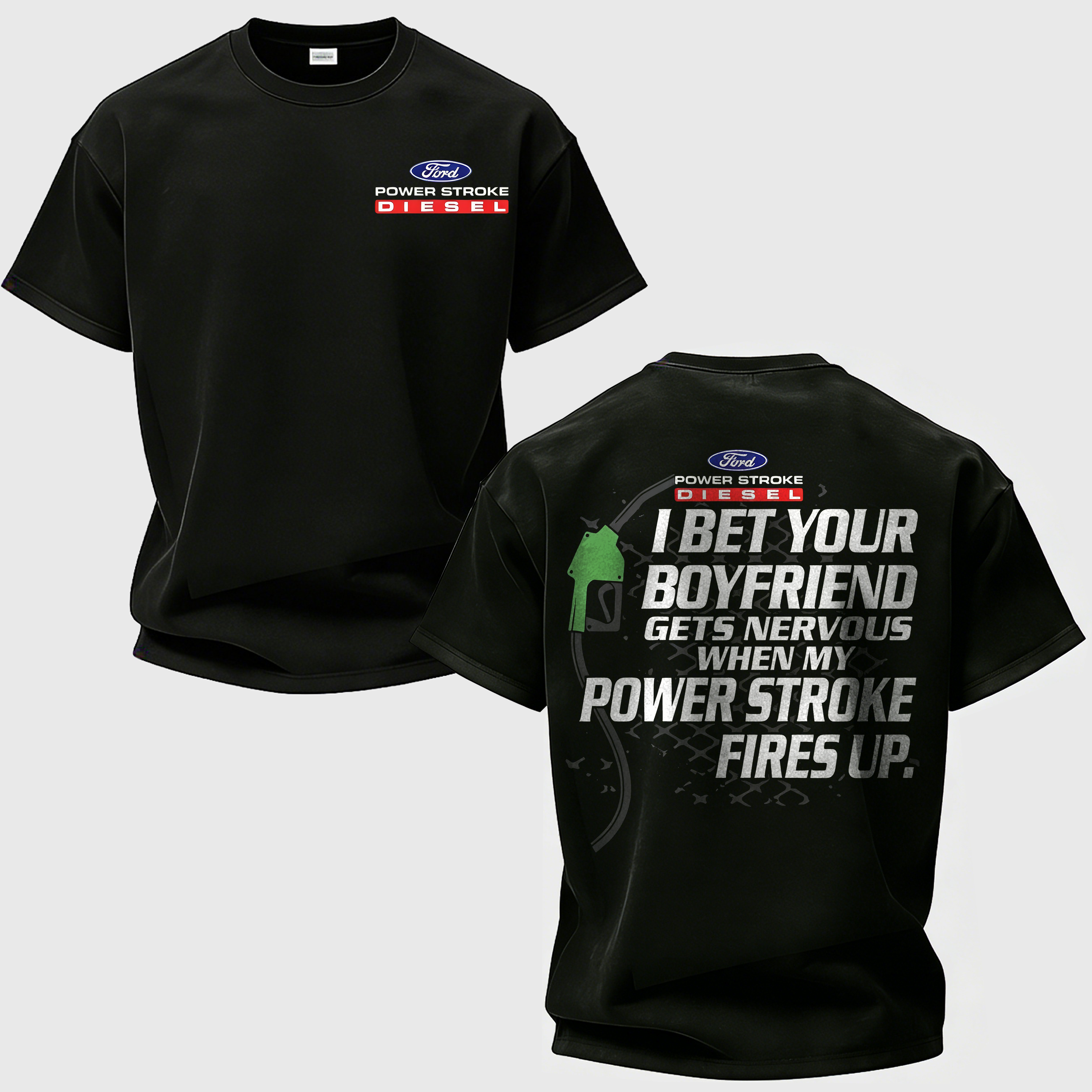 Power Stroke Printed Men's T-Shirt
