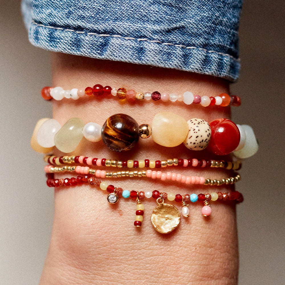 Anni Lu - Bracelet Bundoran - Terracotta