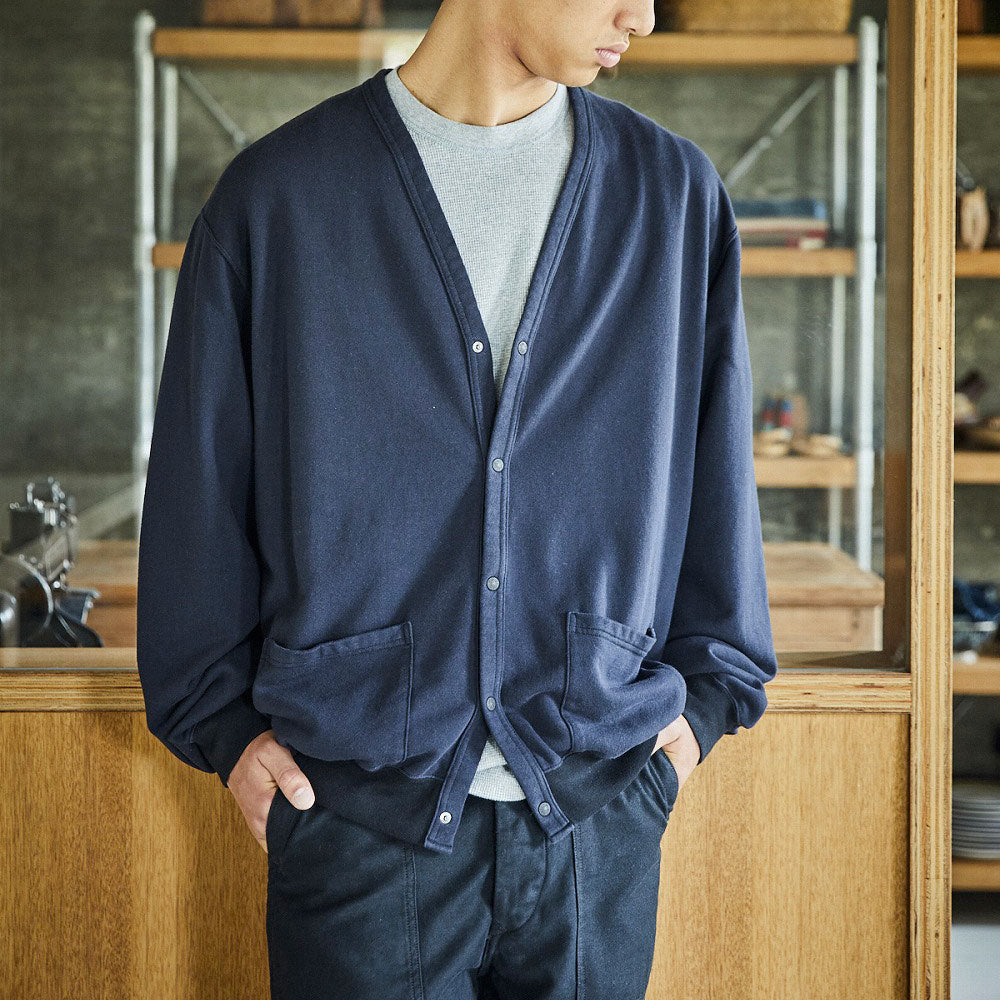 OrSlow - Cardigan Terry - Marine