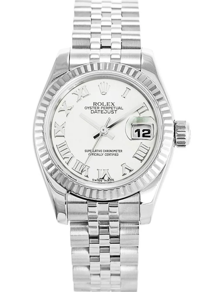 Rolex Datejust 26mm White Dial 179174