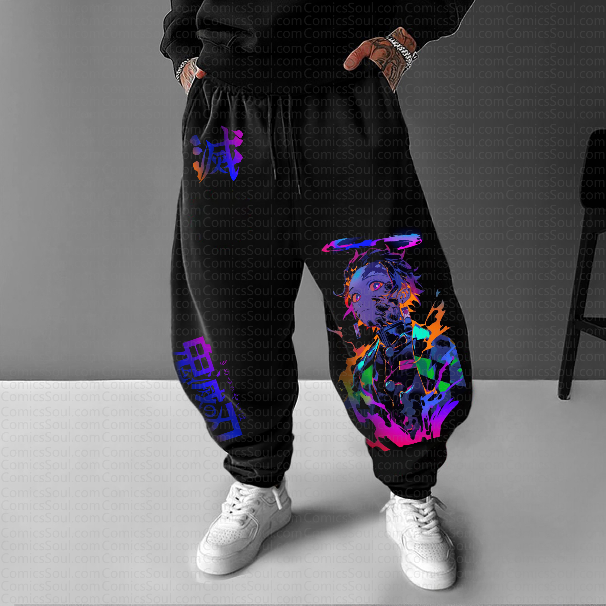 Unisex “ Comicssoul ” Casual Streetwear Pants