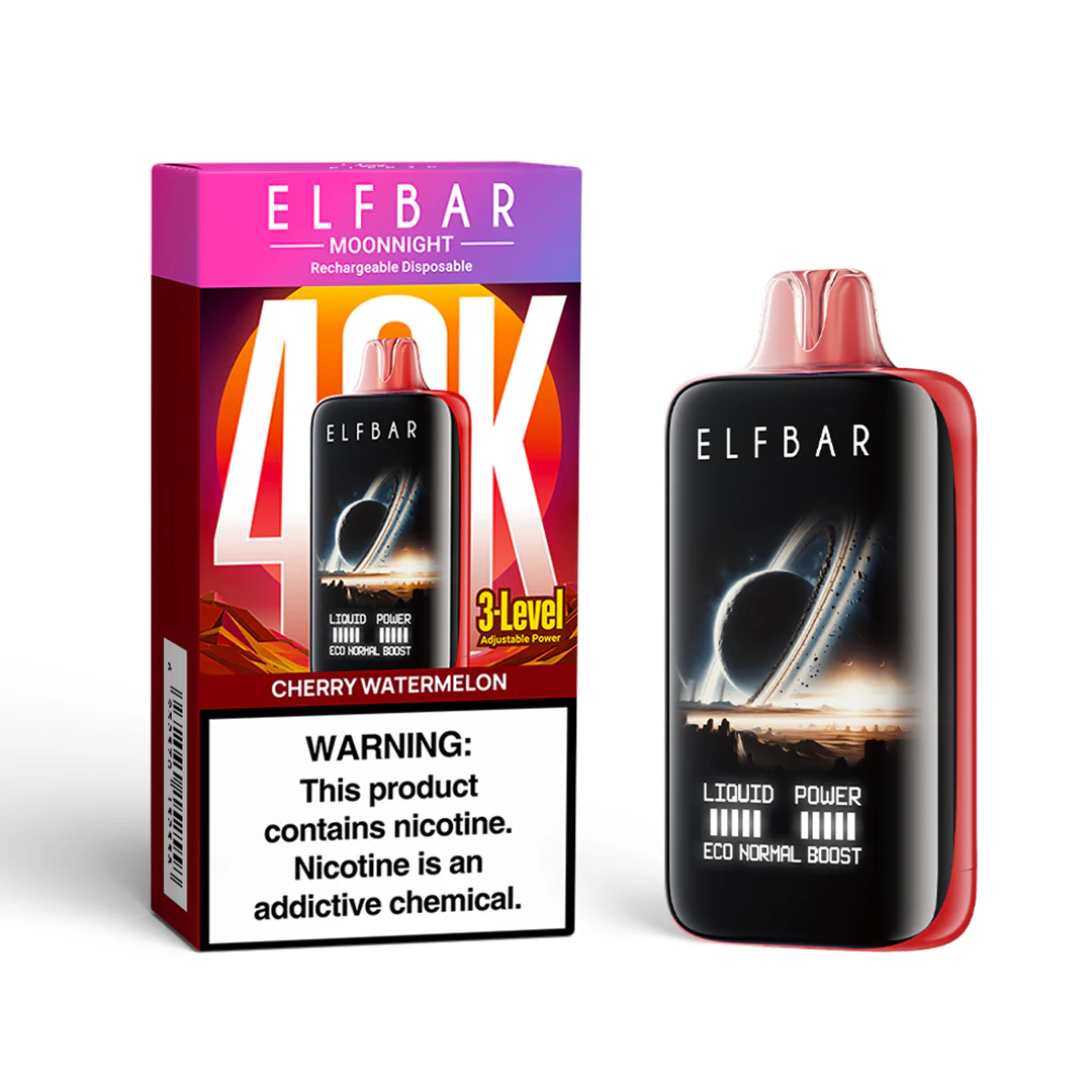 ELFBAR MoonNight cigarette électronique jetable rechargeable (toutes les saveurs)