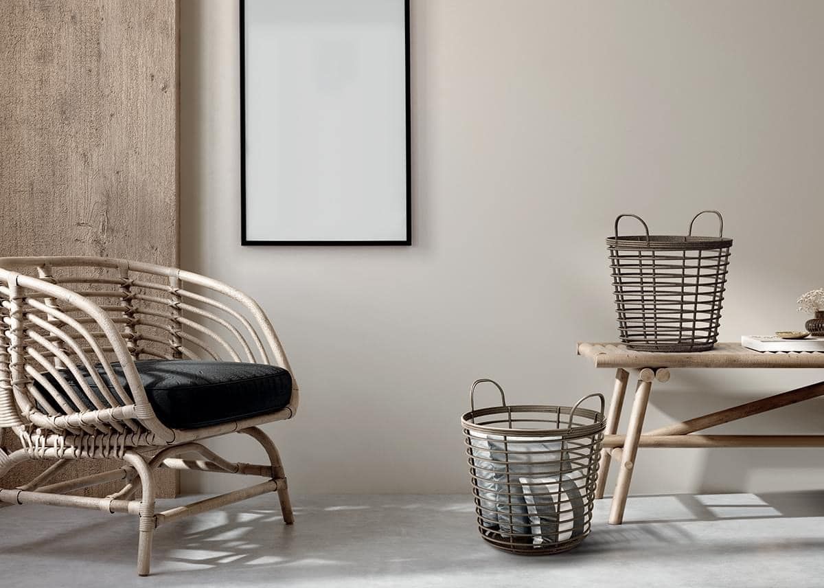 Talen Tools - Mand - Ecohout - 40 liter - Bruin