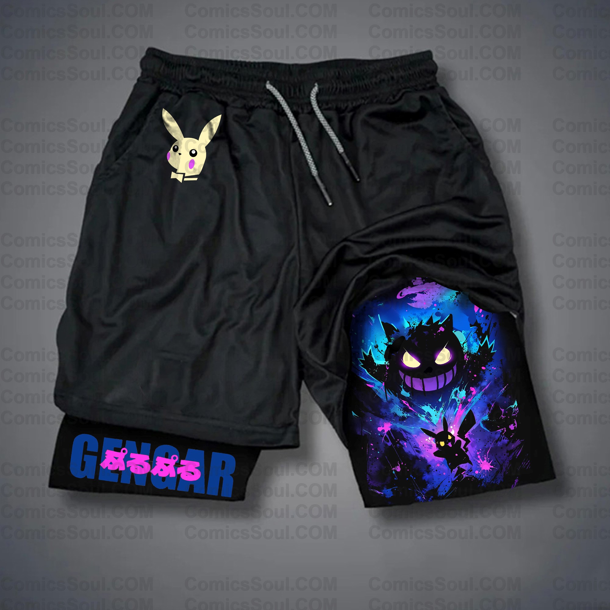 Unisex Casual Anime Streetwear Shorts