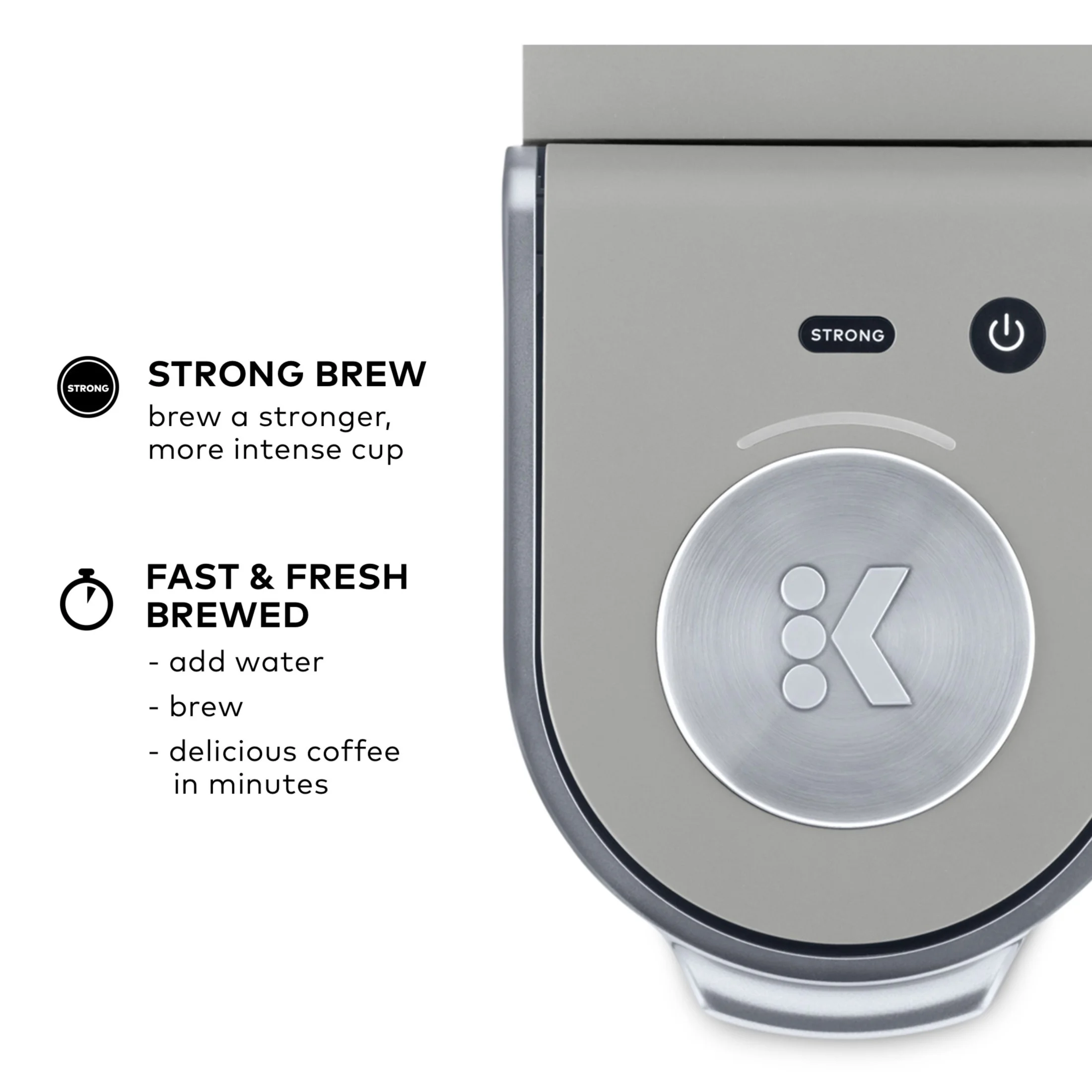 Keurig K-Mini Plus Single Serve K-Cup Pod Coffee Maker, Dusty Rose - Image 61