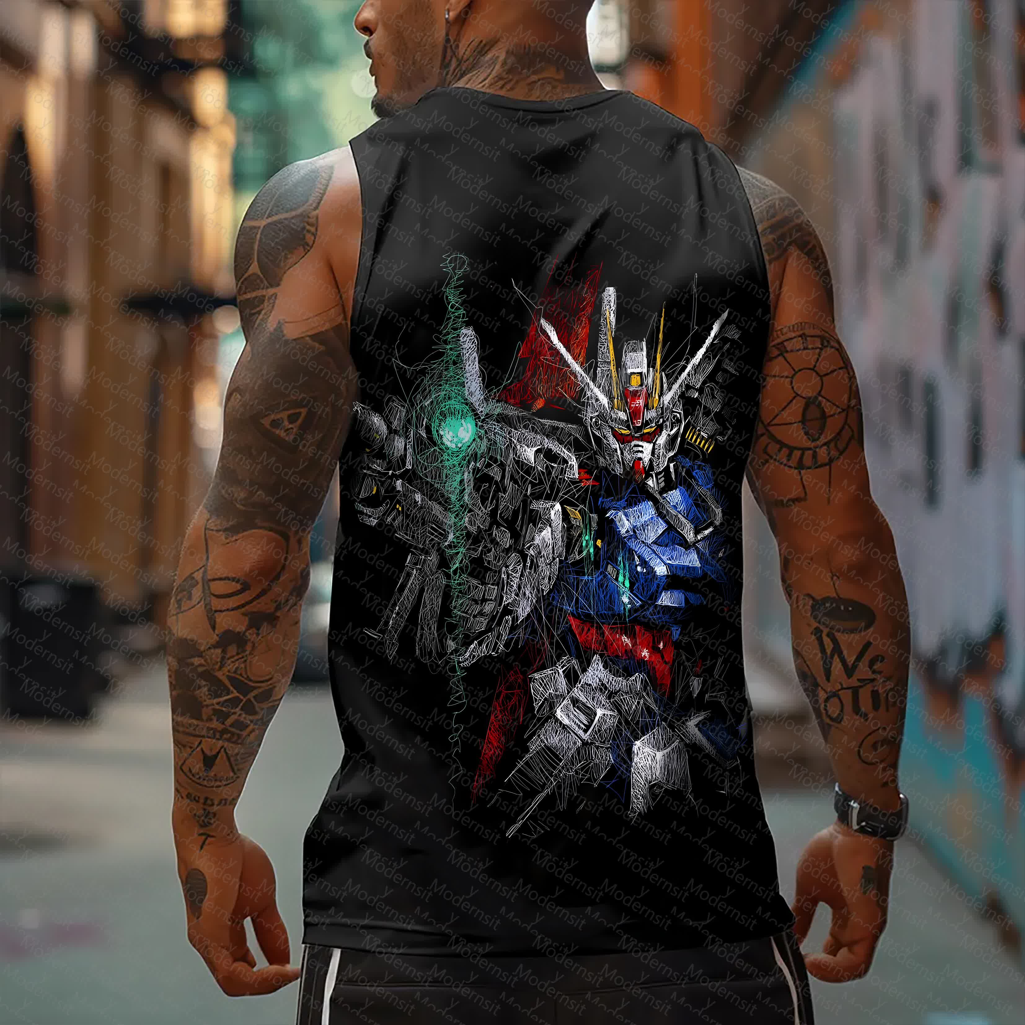 Unisex  “Comicssoul” Casual Anime  Tank Top
