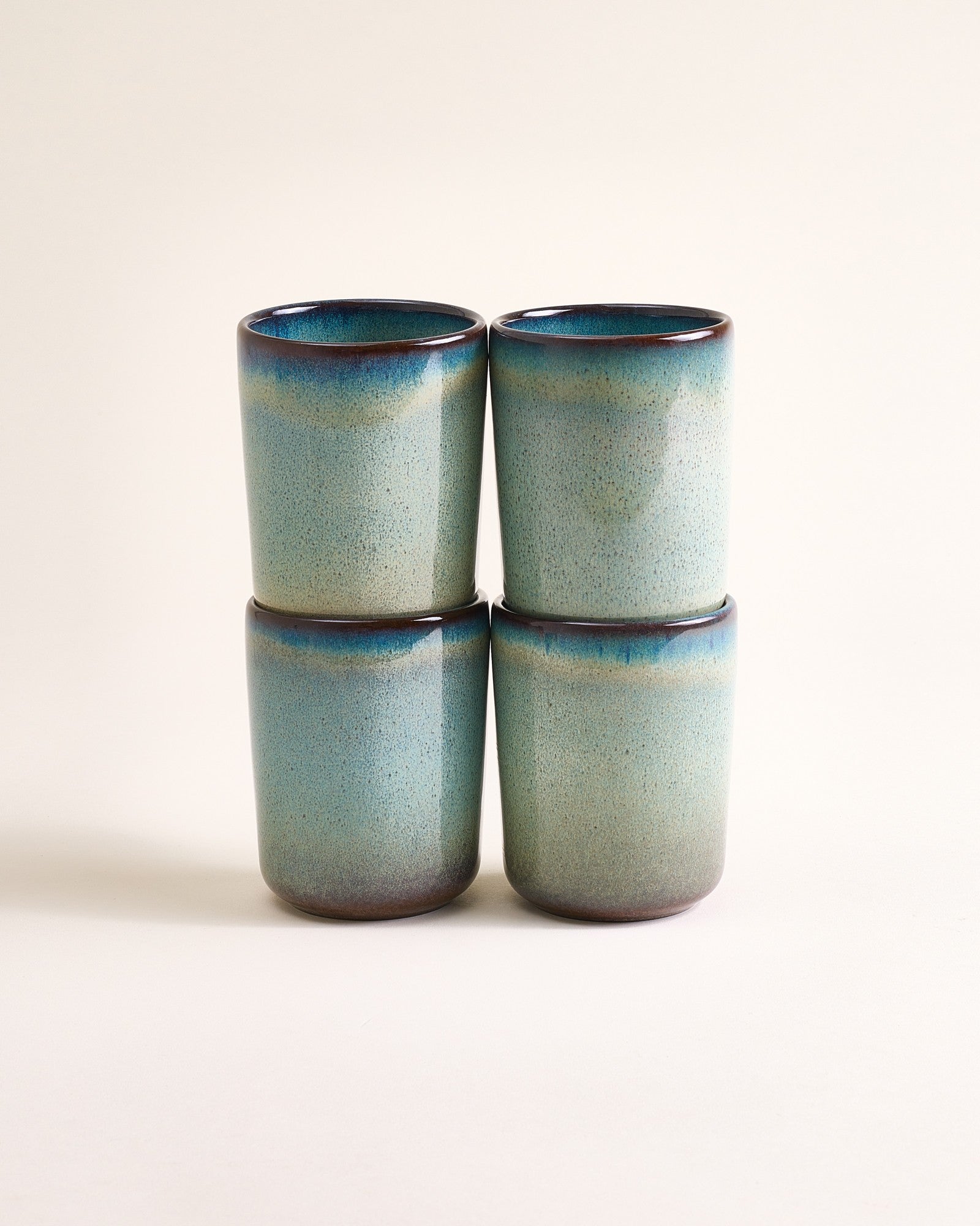 Madeira Becher groß grünblau 4er-Set