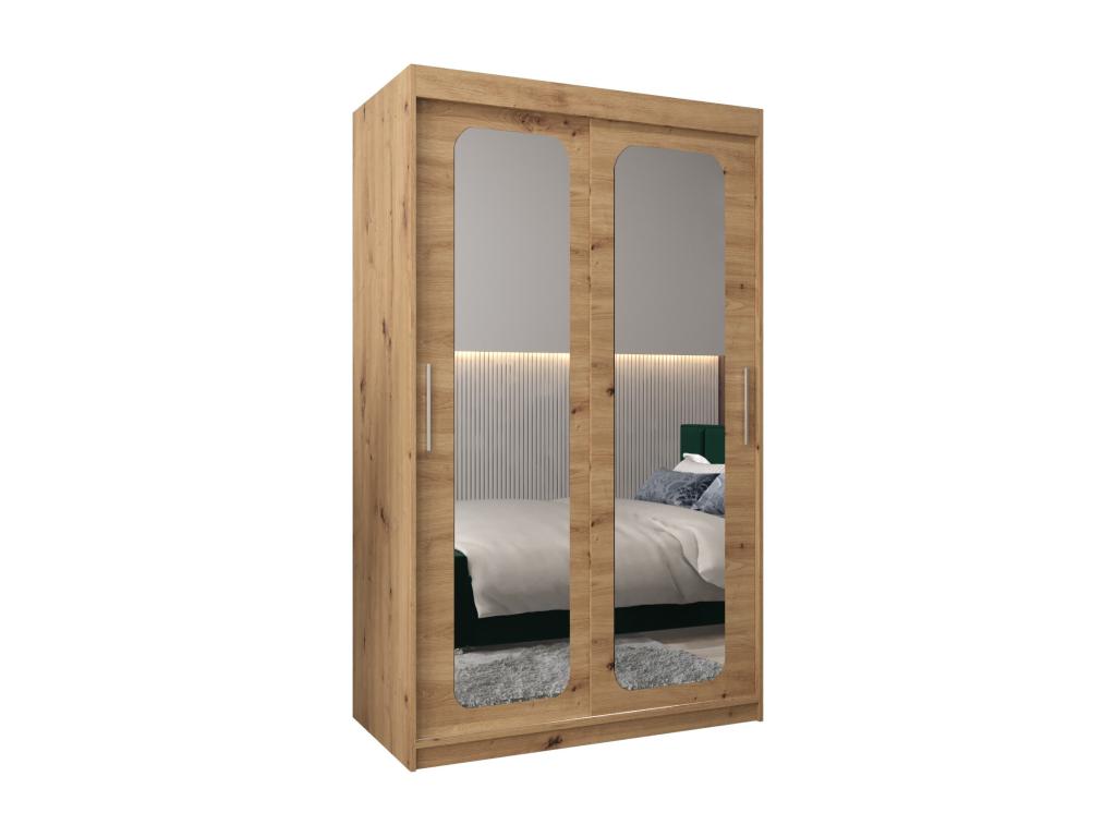 ARMARIO PROMO T3 DE PUERTAS CORREDERAS 200/120/62 2 puertas (artisan/artisan)