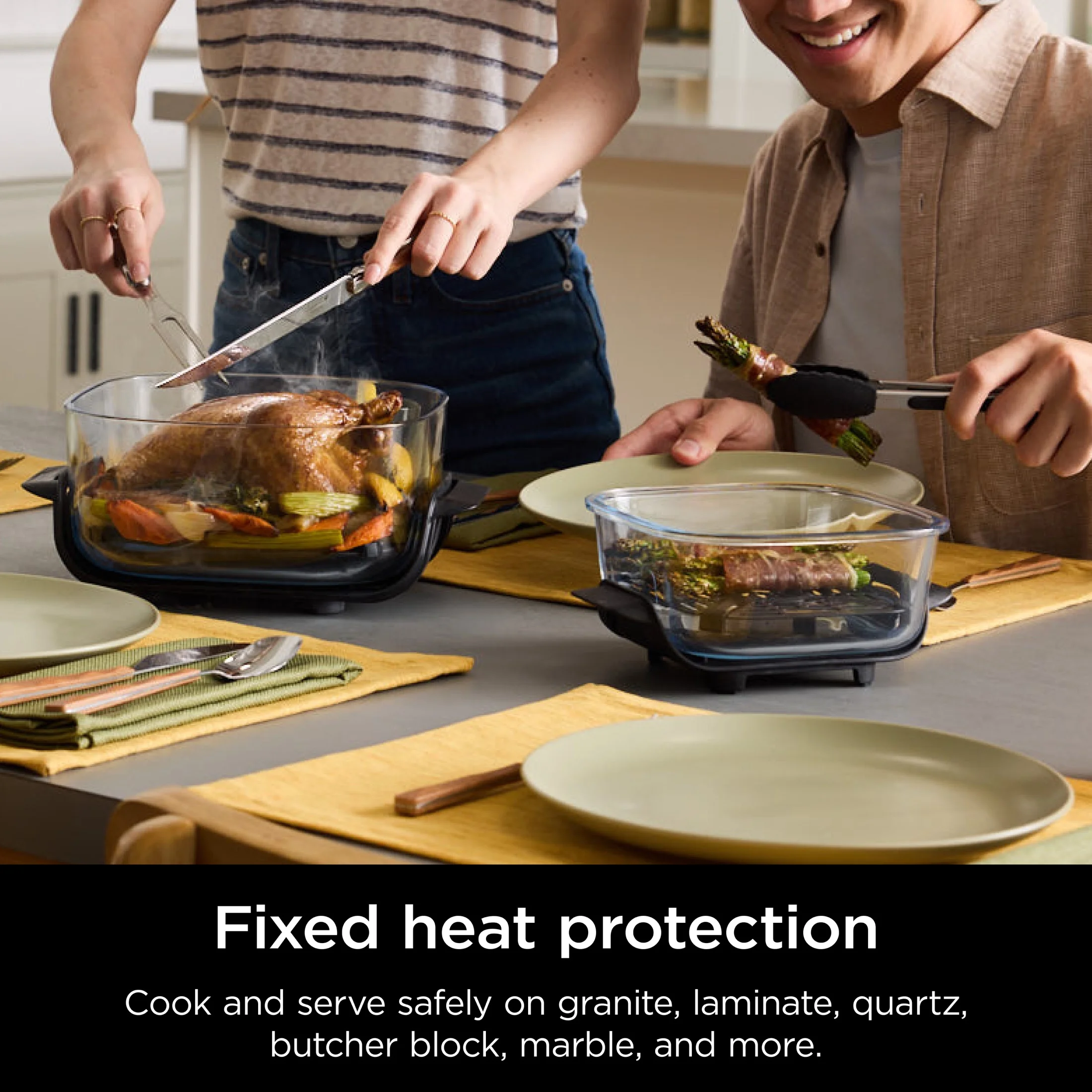 Ninja Crispi 3-in-1 Portable Glass Air Fryer Cooking System, 1500W, 4-Qt & 5-Cup TempWare Glass Containers with Storage Lids, Microwave, Freezer & Dishwasher Safe, White, FN100WH - Image 41