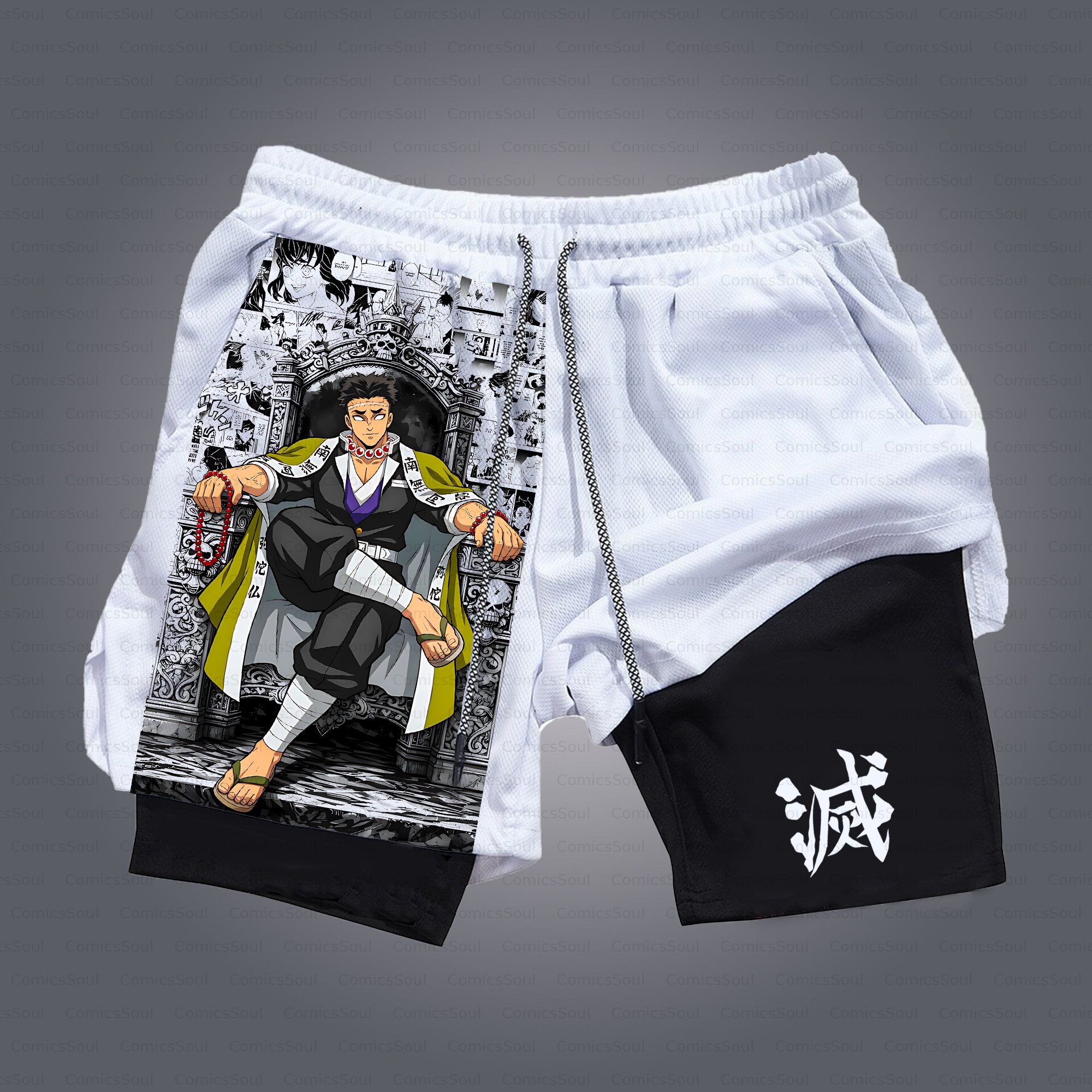 Unisex Casual Anime Streetwear Gym Shorts