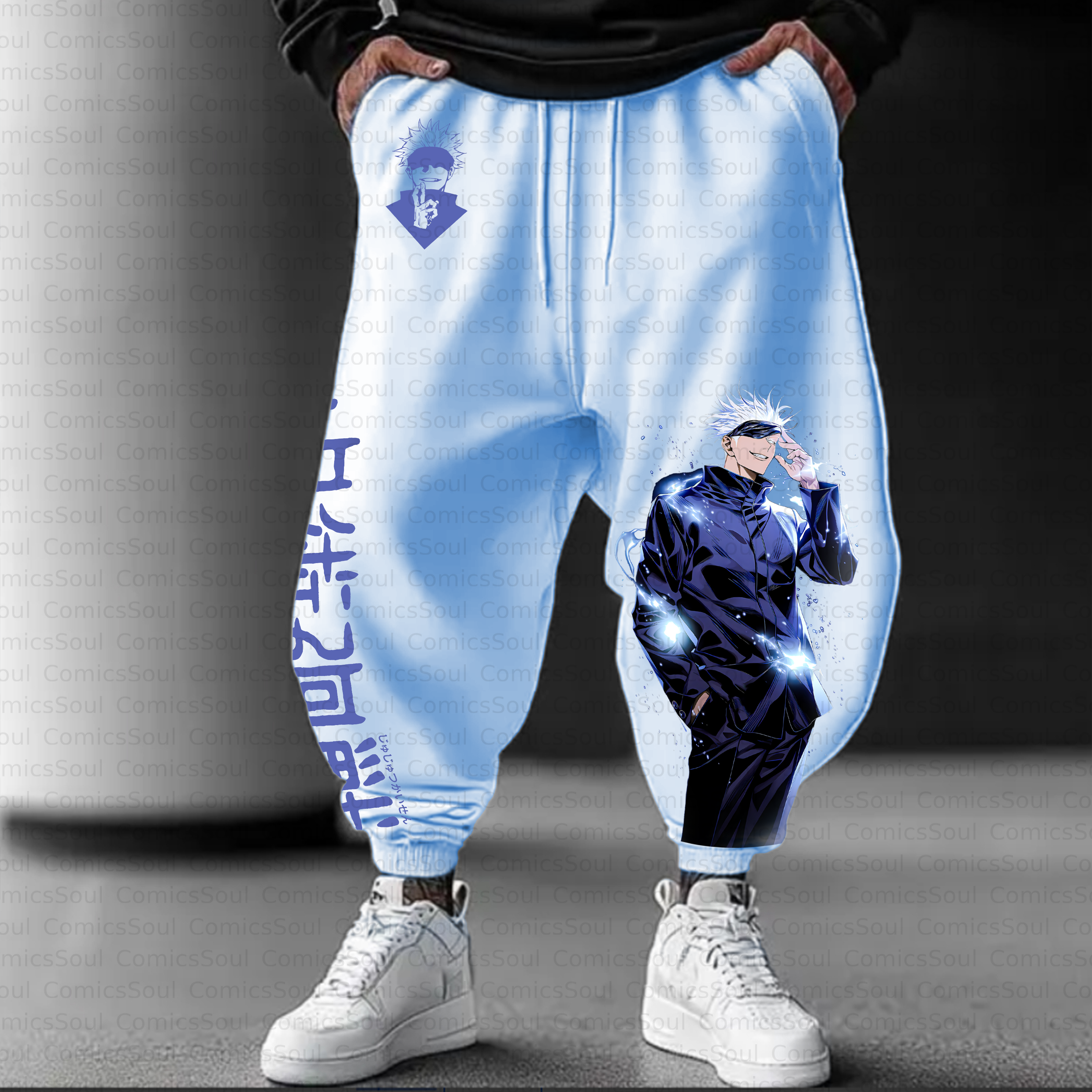 Unisex Casual Anime Streetwear Pant