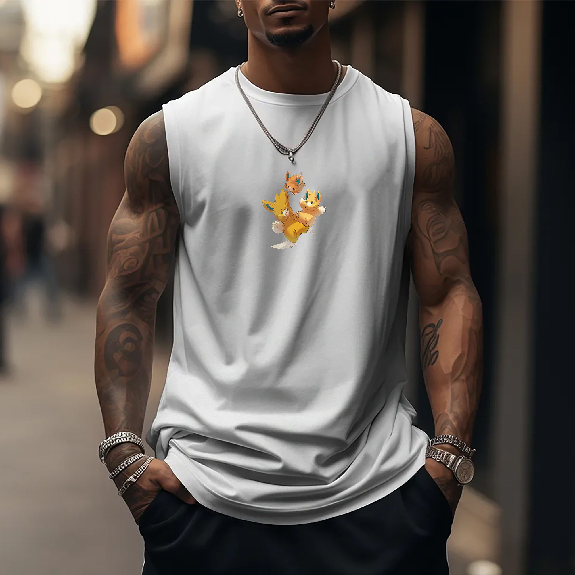 Unisex  “Comicssoul” Casual Anime  Tank Top TeeThreads Sustain the Scene with Custom Apparel