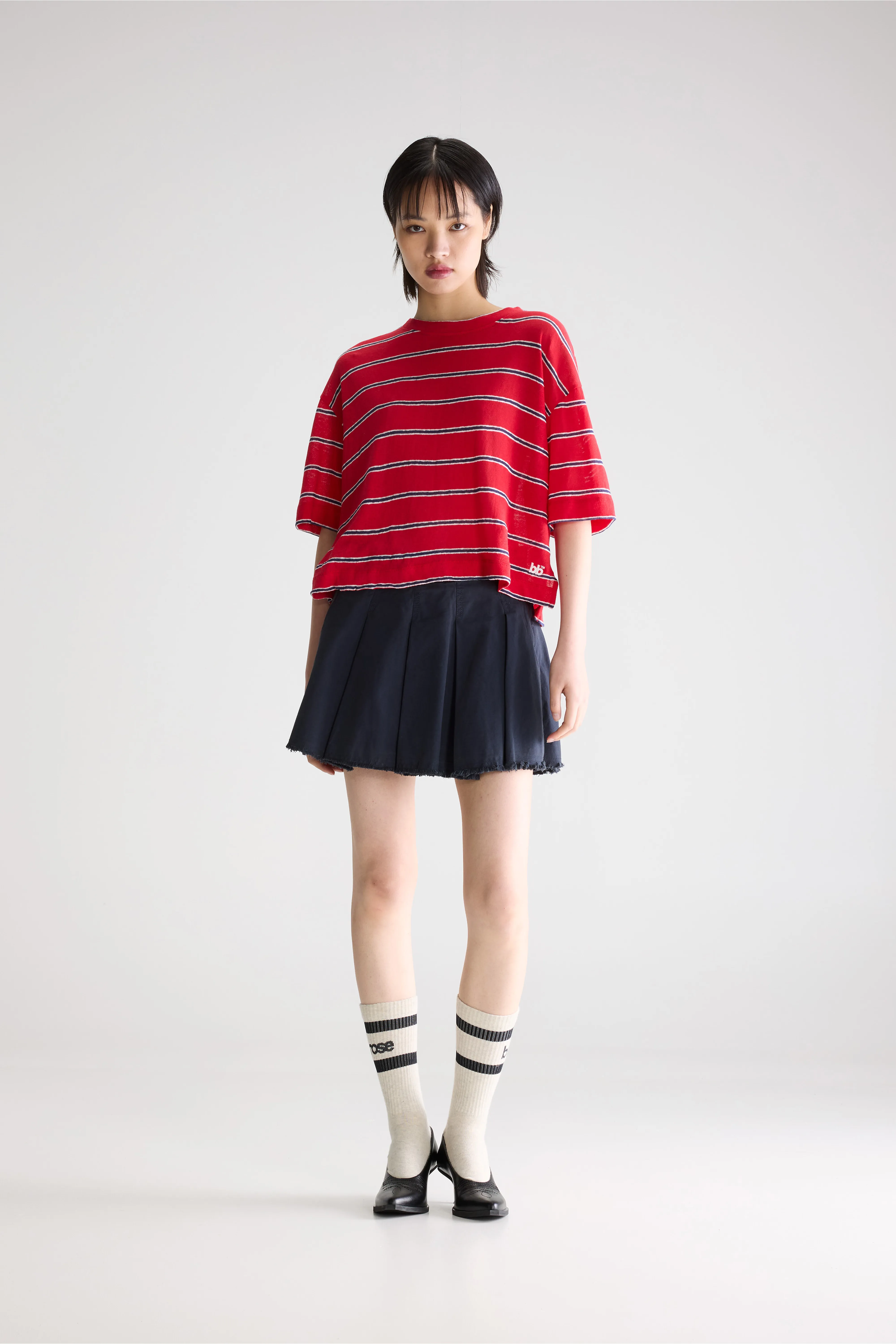 Bellerose Vydel short-sleeve t-shirt (261 / W / STRIPE A)