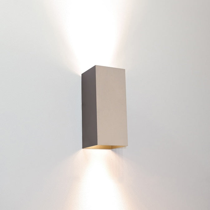 Artdelight Wandlamp Dante 2 Champagne GU10