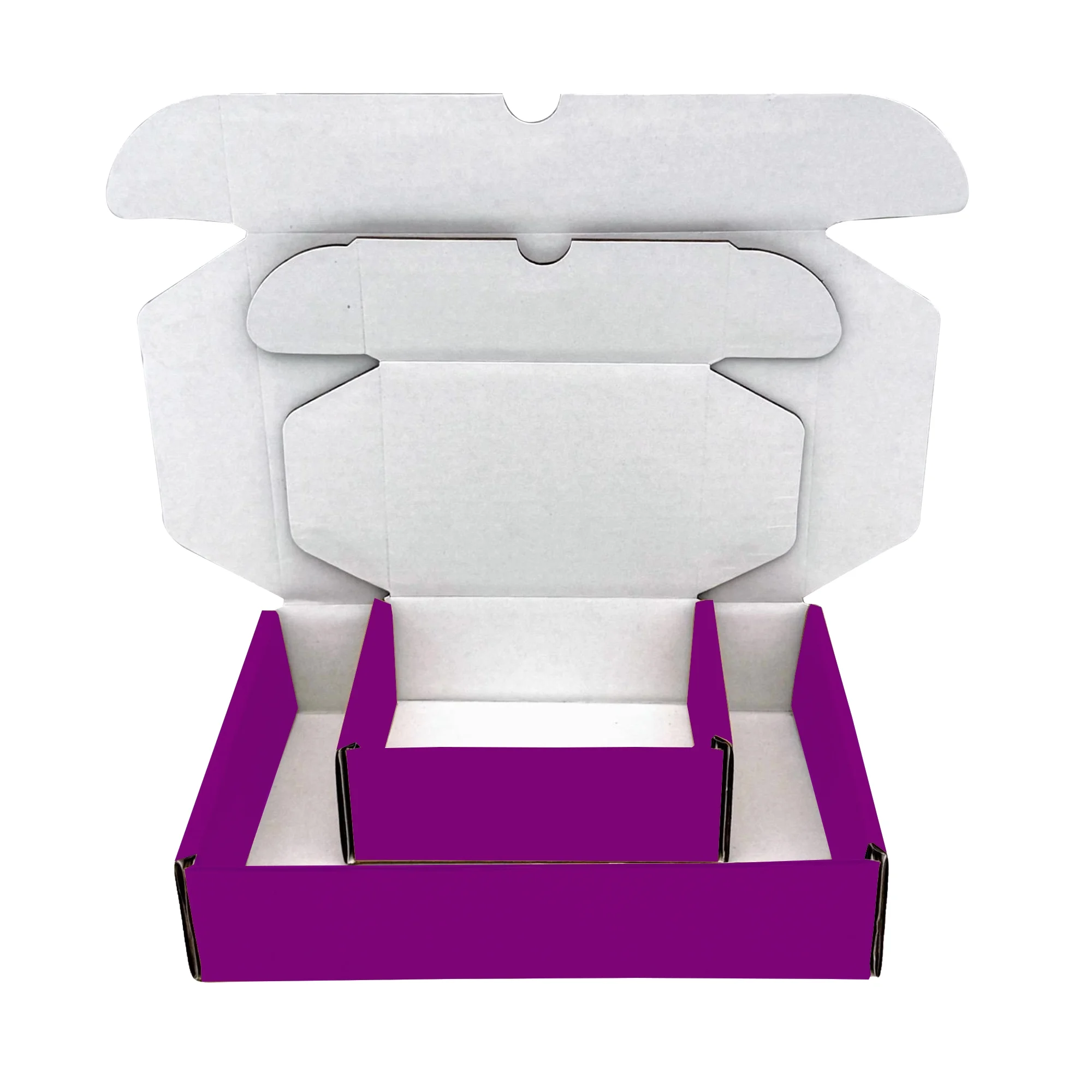 Ucanpack Heavy Duty Boxes For Moving Deluxe Mailer Box Purple Medium , 11? x 7? x 4?" - 50 Pcs - image 7