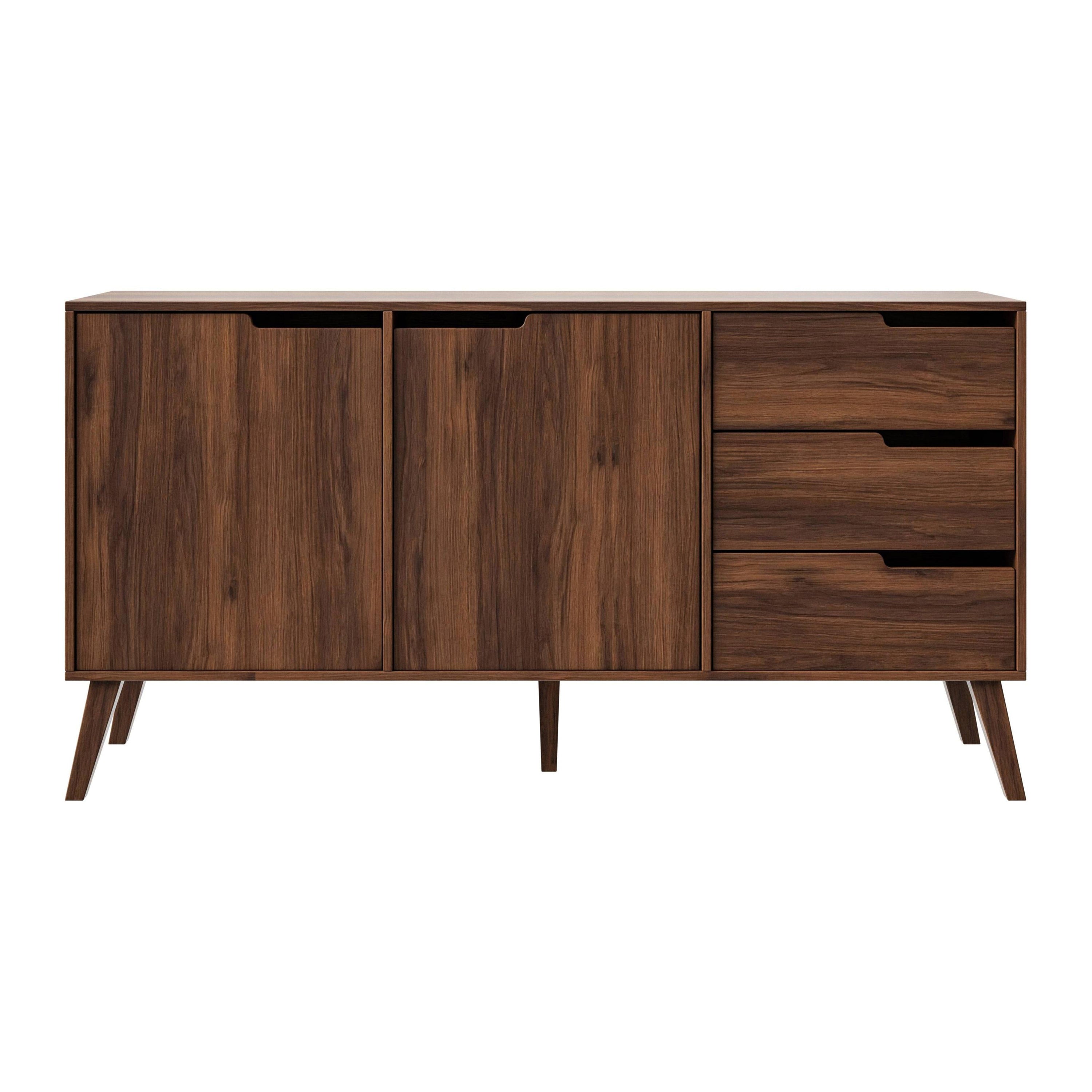 Blokker Nordo Dressoir - Walnoot