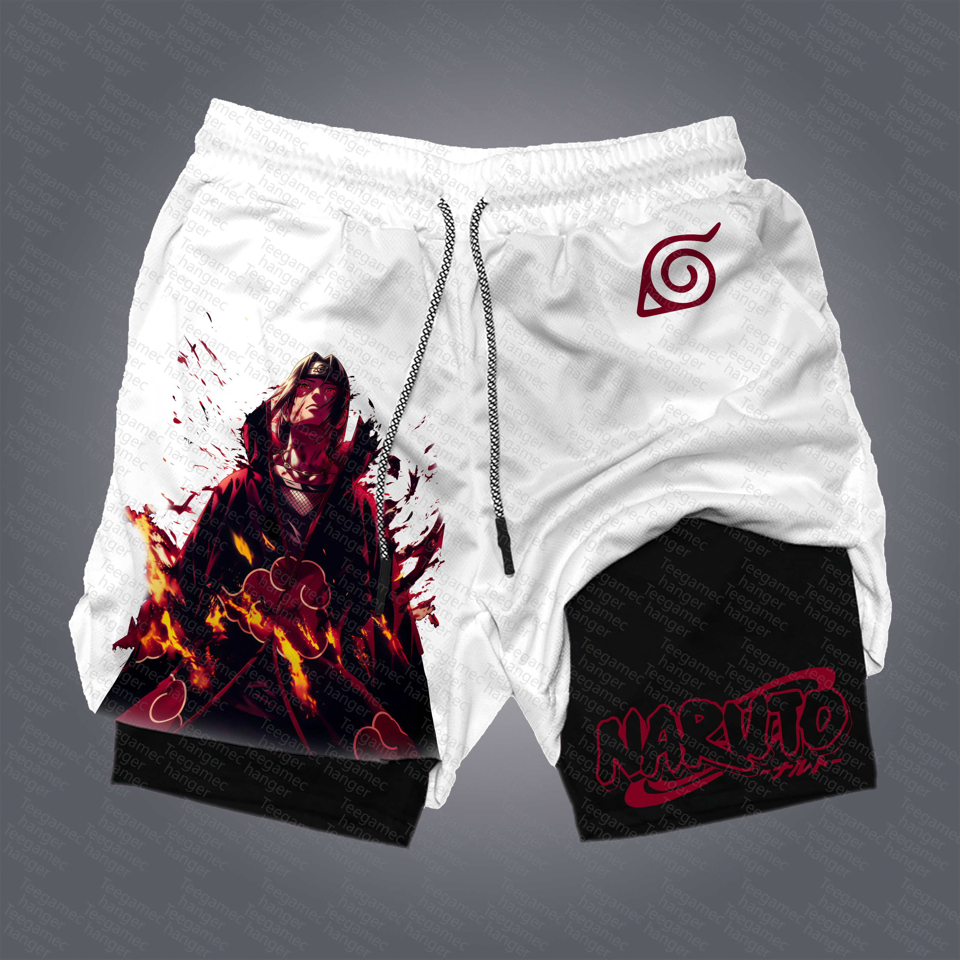 Unisex   Casual Anime Streetwear Shorts