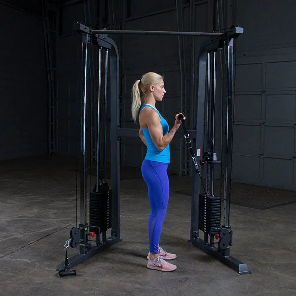 Body-Solid Powerline Functional Trainer Cable Machine, Dual 210 Lb. Weight Stacks - PFT100 - Image 4 Body-Solid Powerline Functional Trainer Cable Machine, Dual 210 Lb. Weight Stacks - PFT100 - Image 4
