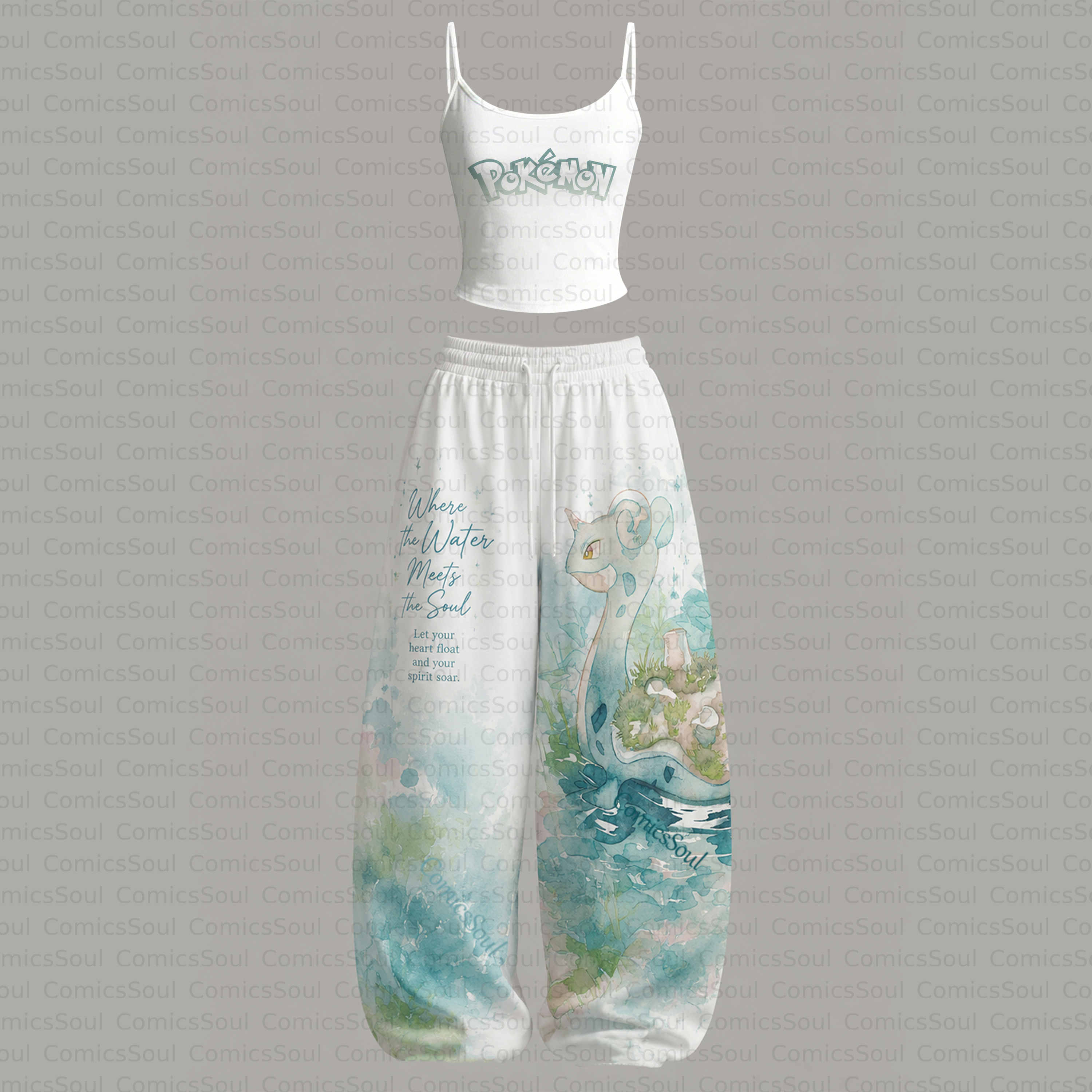 Pokémon Top & Elasticated Trousers Two-Piece Set