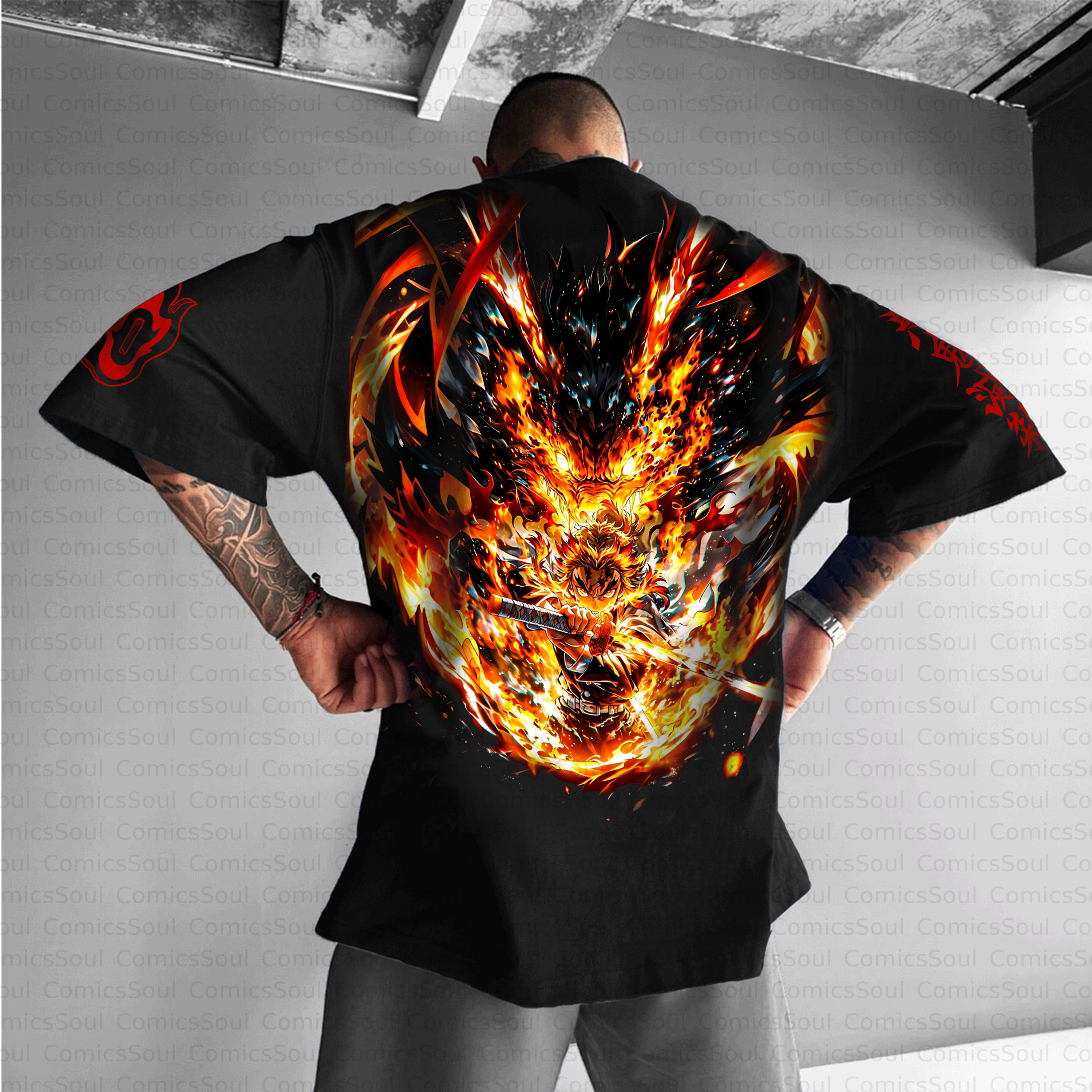 Unisex Anime Inspired Vintage T-Shirt