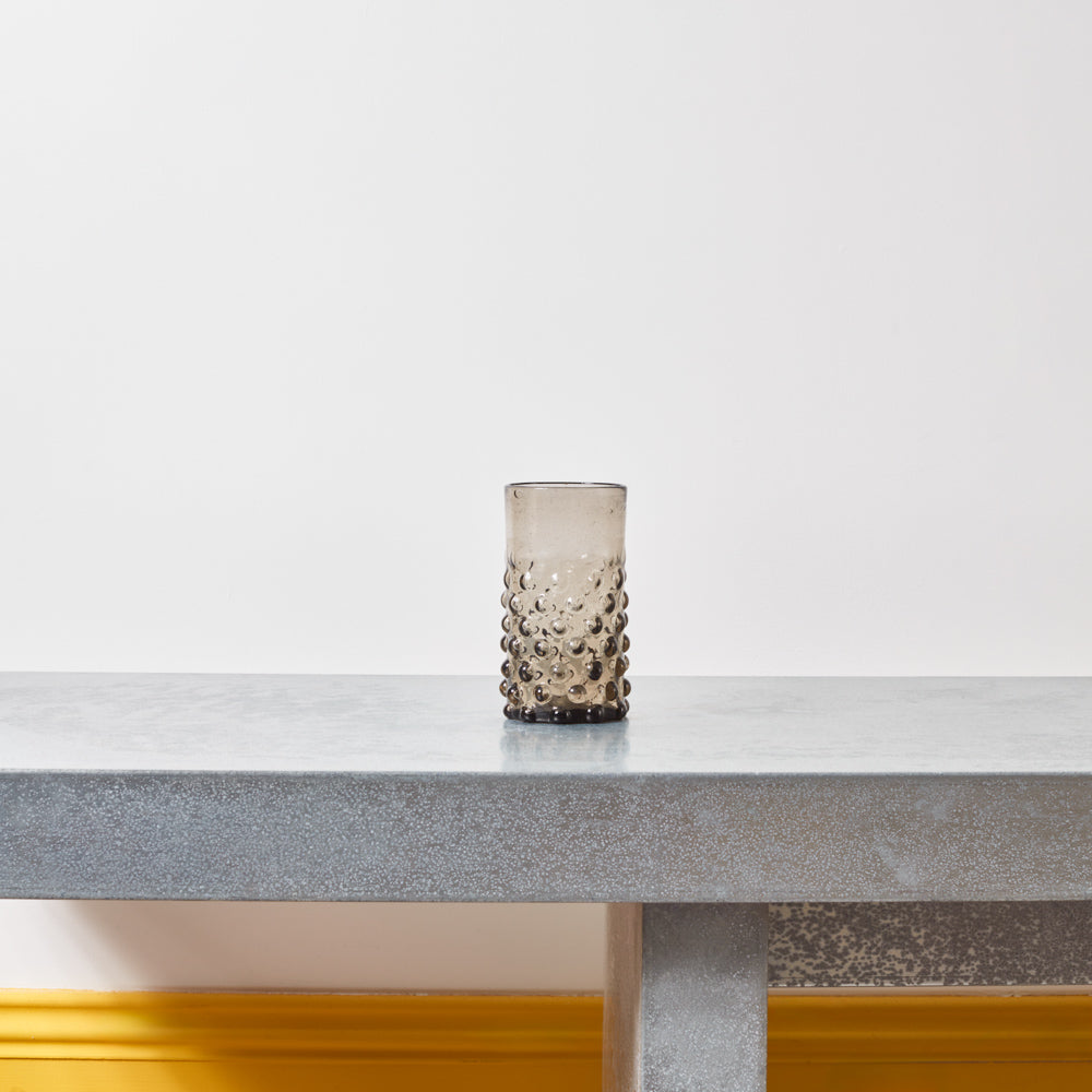 Verre Bulles en verre soufflé - Gris