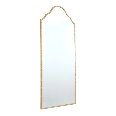 Gold Frame Art Deco Arch Floor Mirror 30"x70" My Texas House